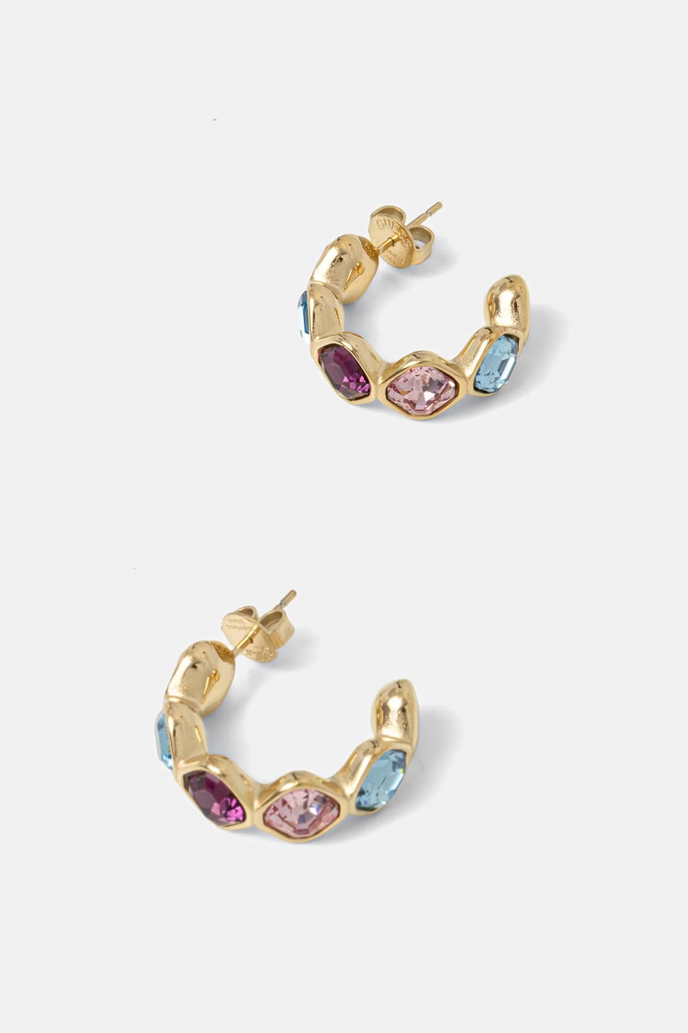 Женские серьги из нержавеющей стали с кристаллами MAMOUNIA