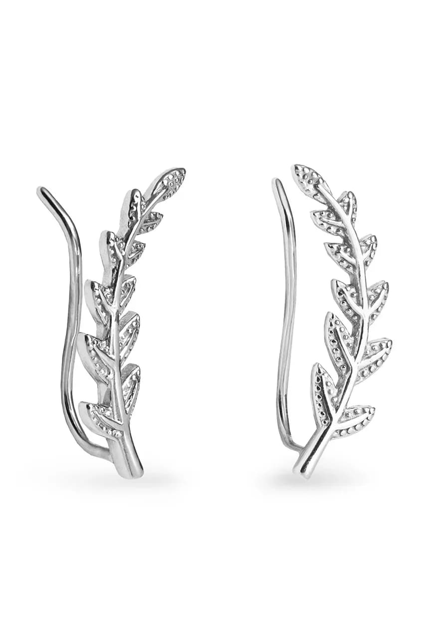 Серебряные серьги ХИППИ