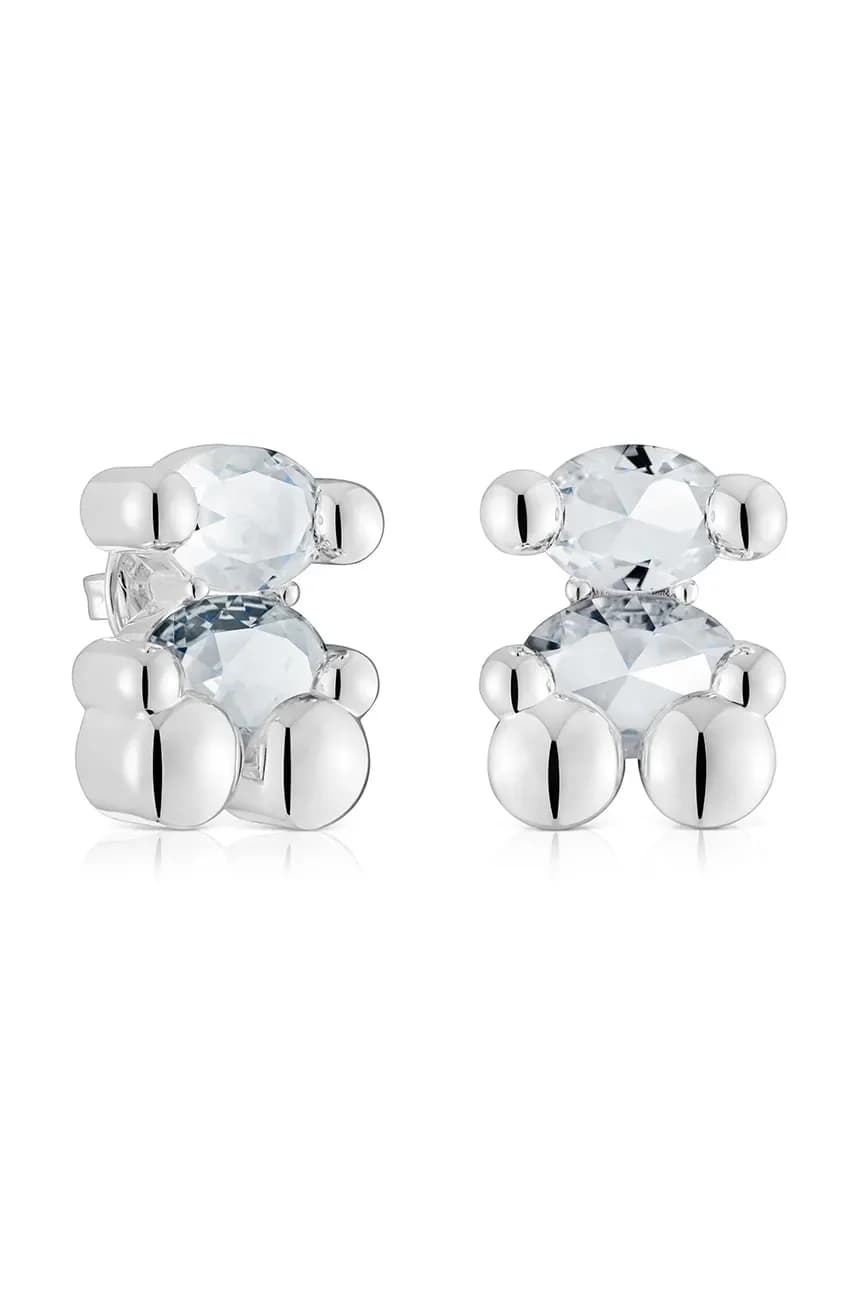 Серебряные серьги Bold Bear Gem