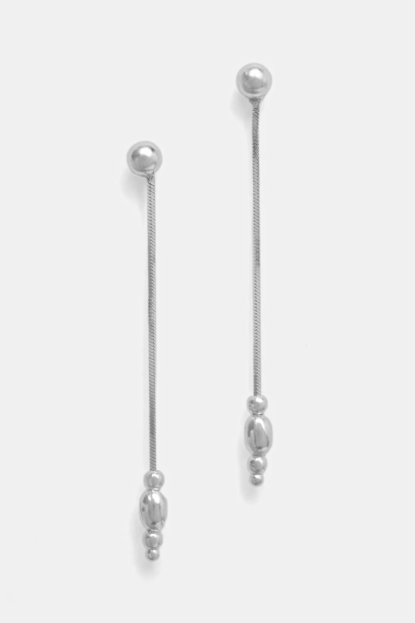 Серебряные серьги