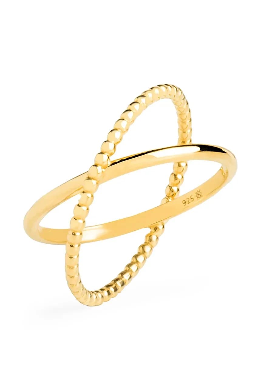 ВИНТАЖНОЕ серебряное кольцо с позолотой