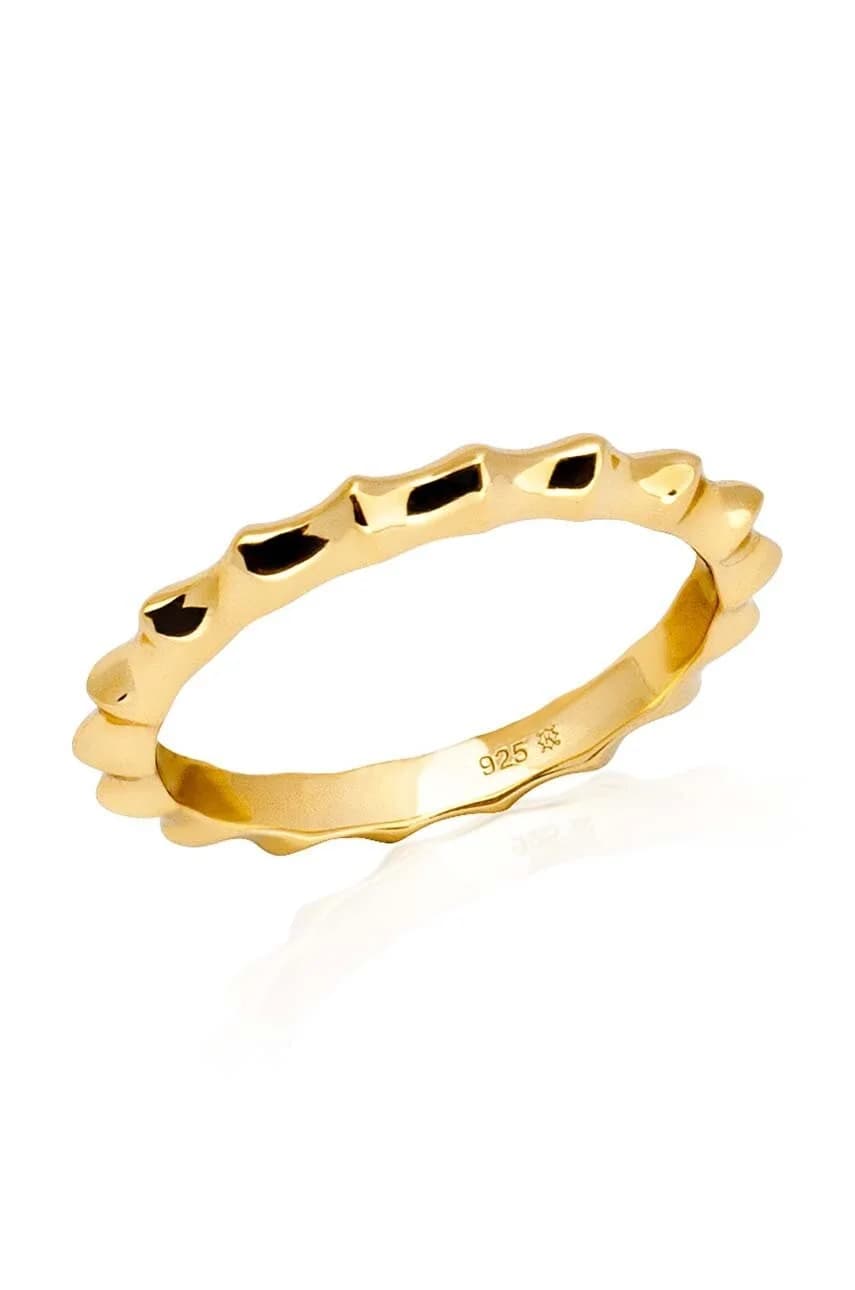 Позолоченное серебряное кольцо ARIEL