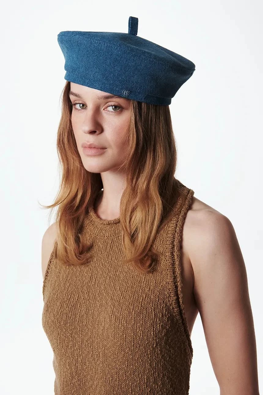 Хлопковый берет Берет