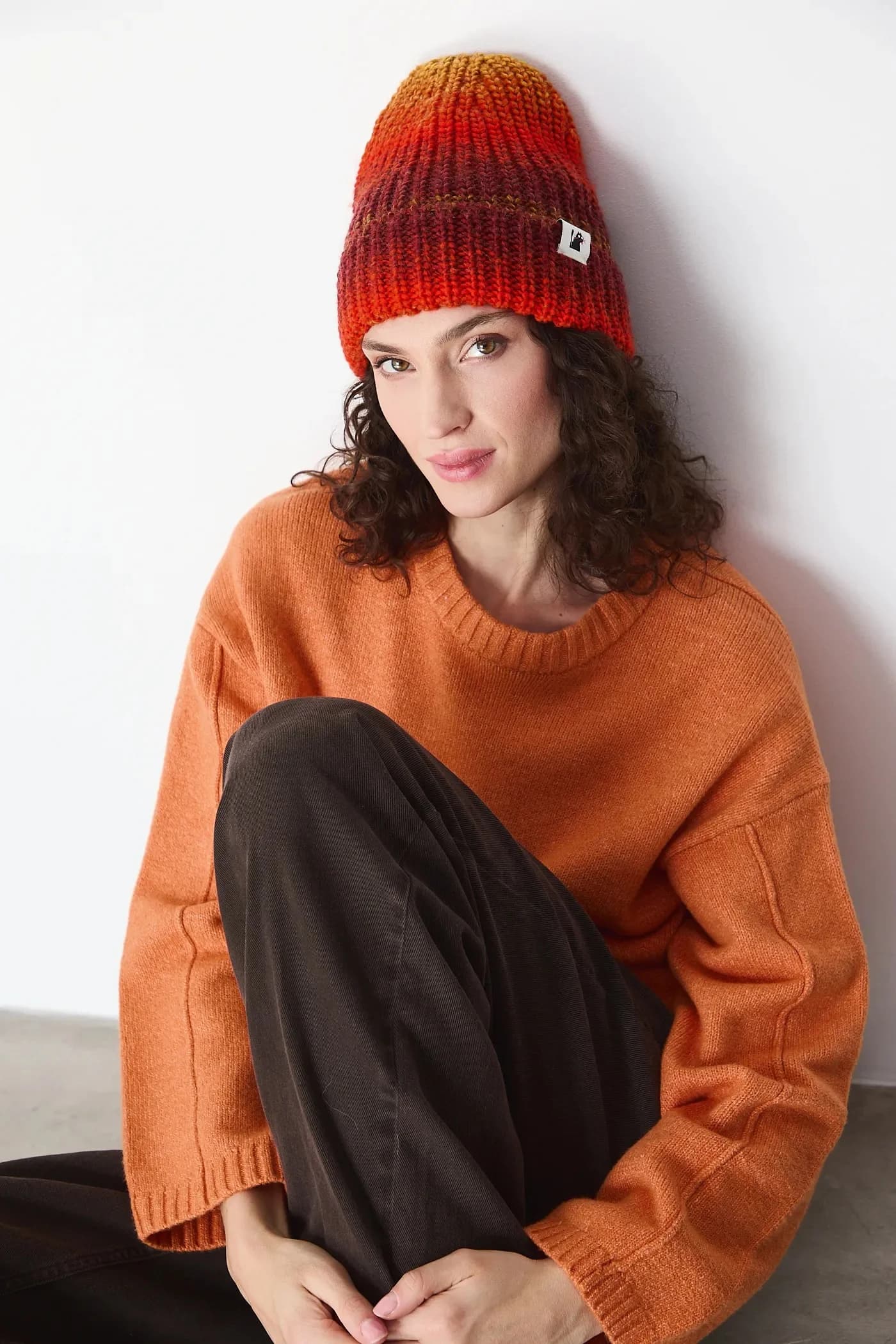 Шапка из смесовой шерсти