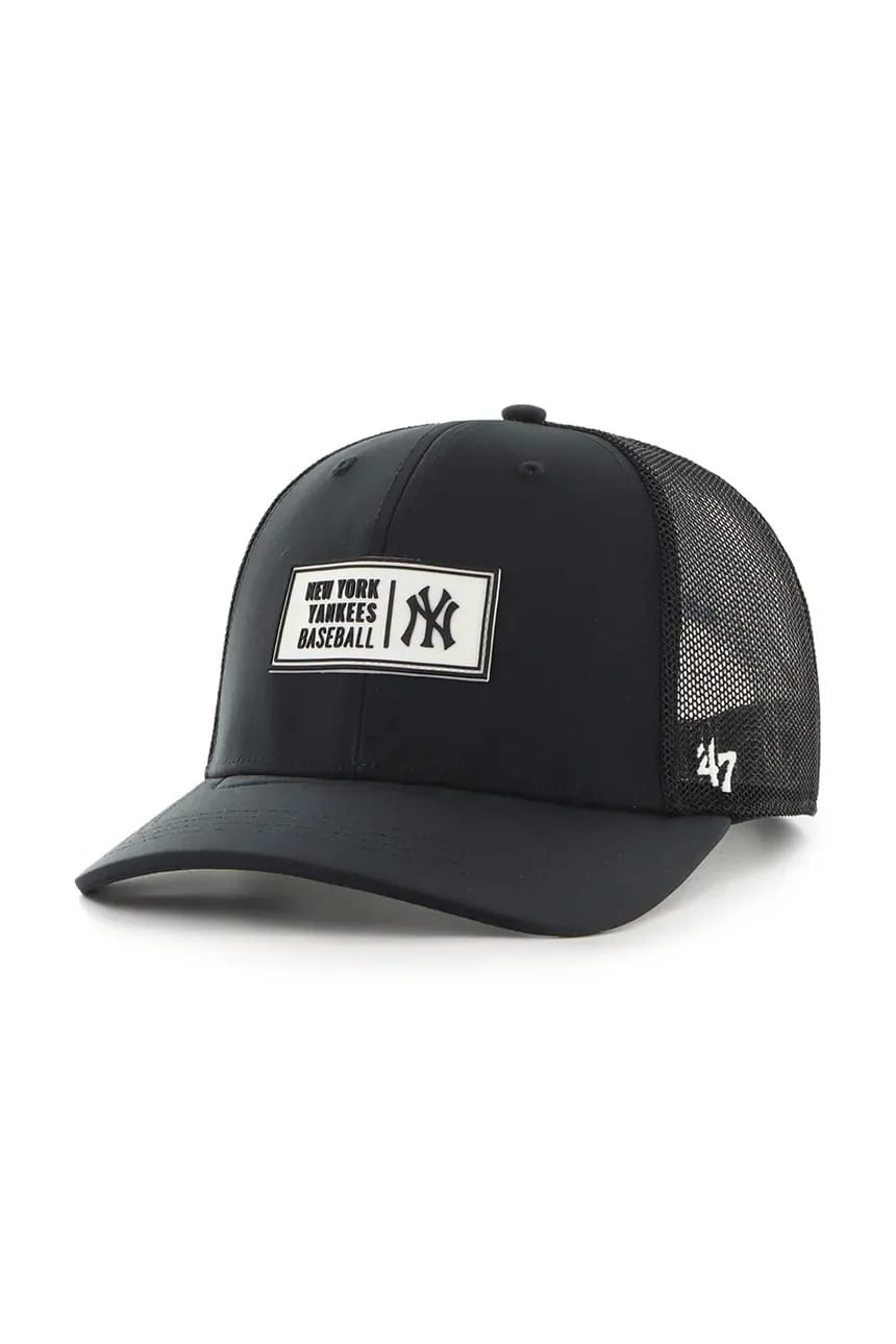 Бейсбольная кепка MLB New York Yankees черная для мужчин