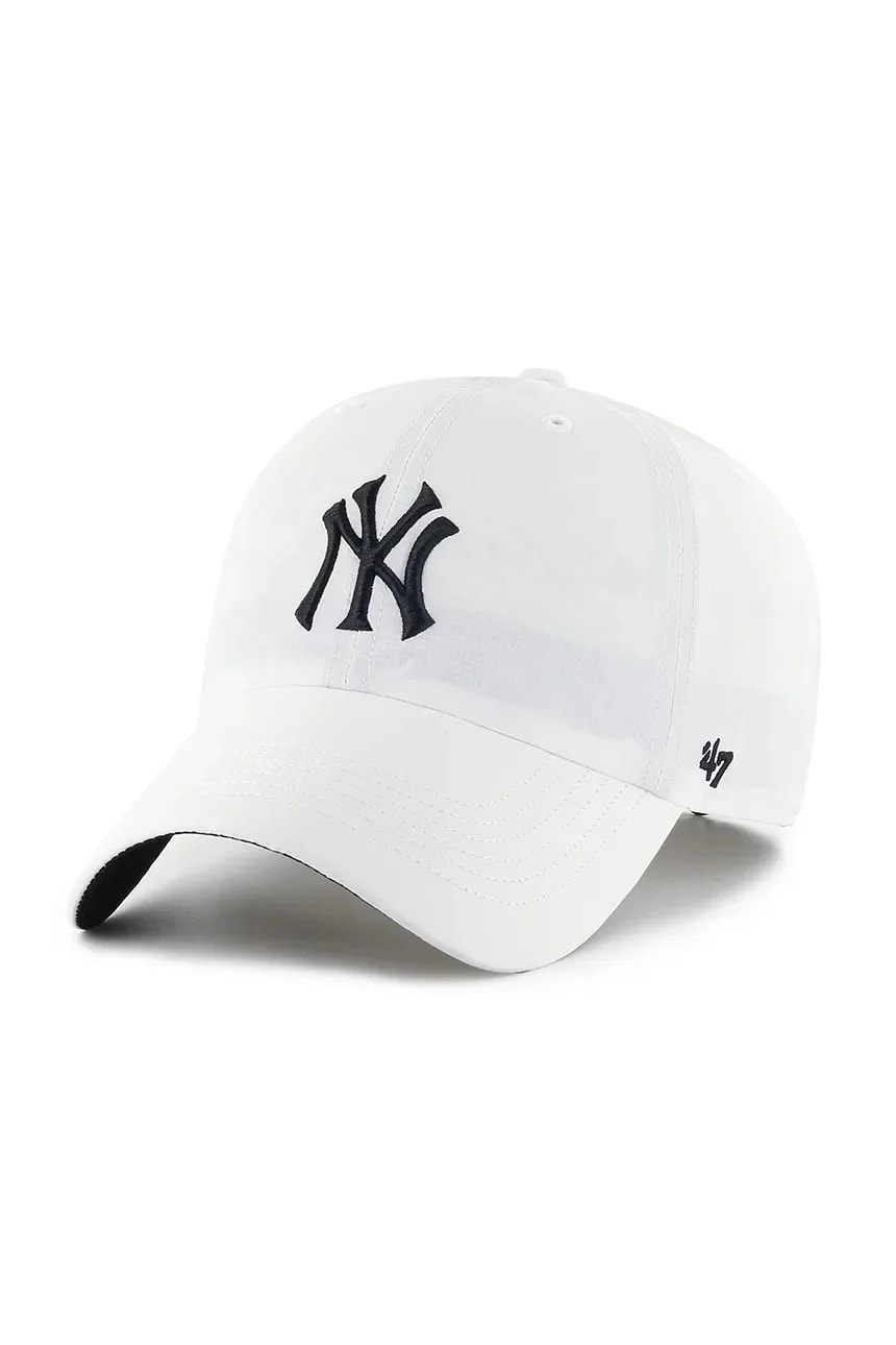 Бейсбольная кепка MLB New York Yankees белая для мужчин