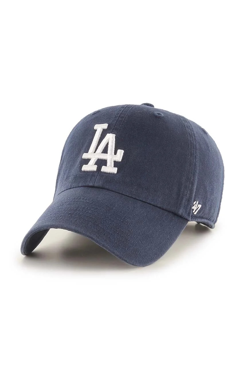 Хлопковая бейсболка MLB Los Angeles Dodgers военно-морской для мужчин