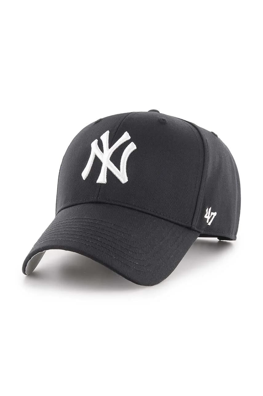Бейсболка MLB New York Yankees из смесовой шерсти черная для мужчин