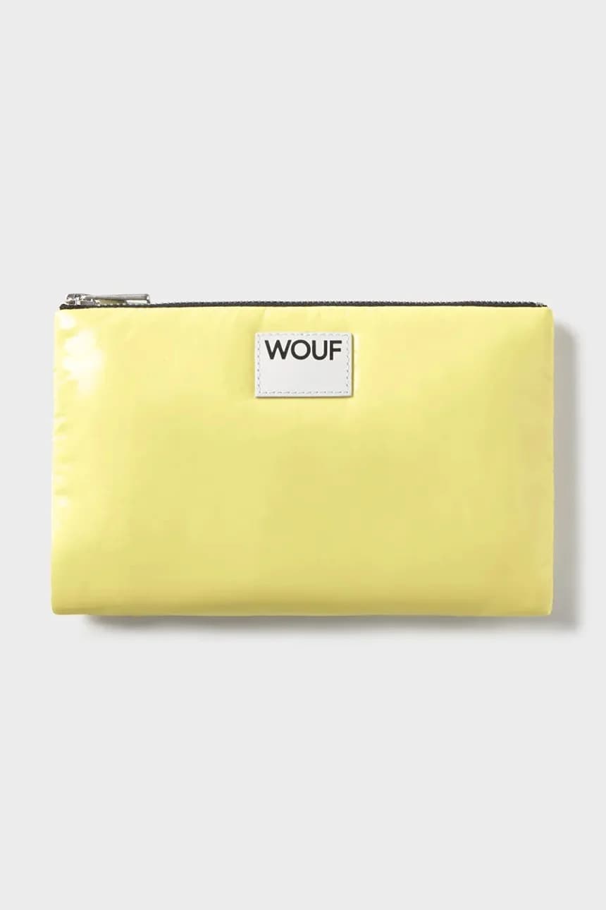 Косметичка сливочная 21 х 13 см.