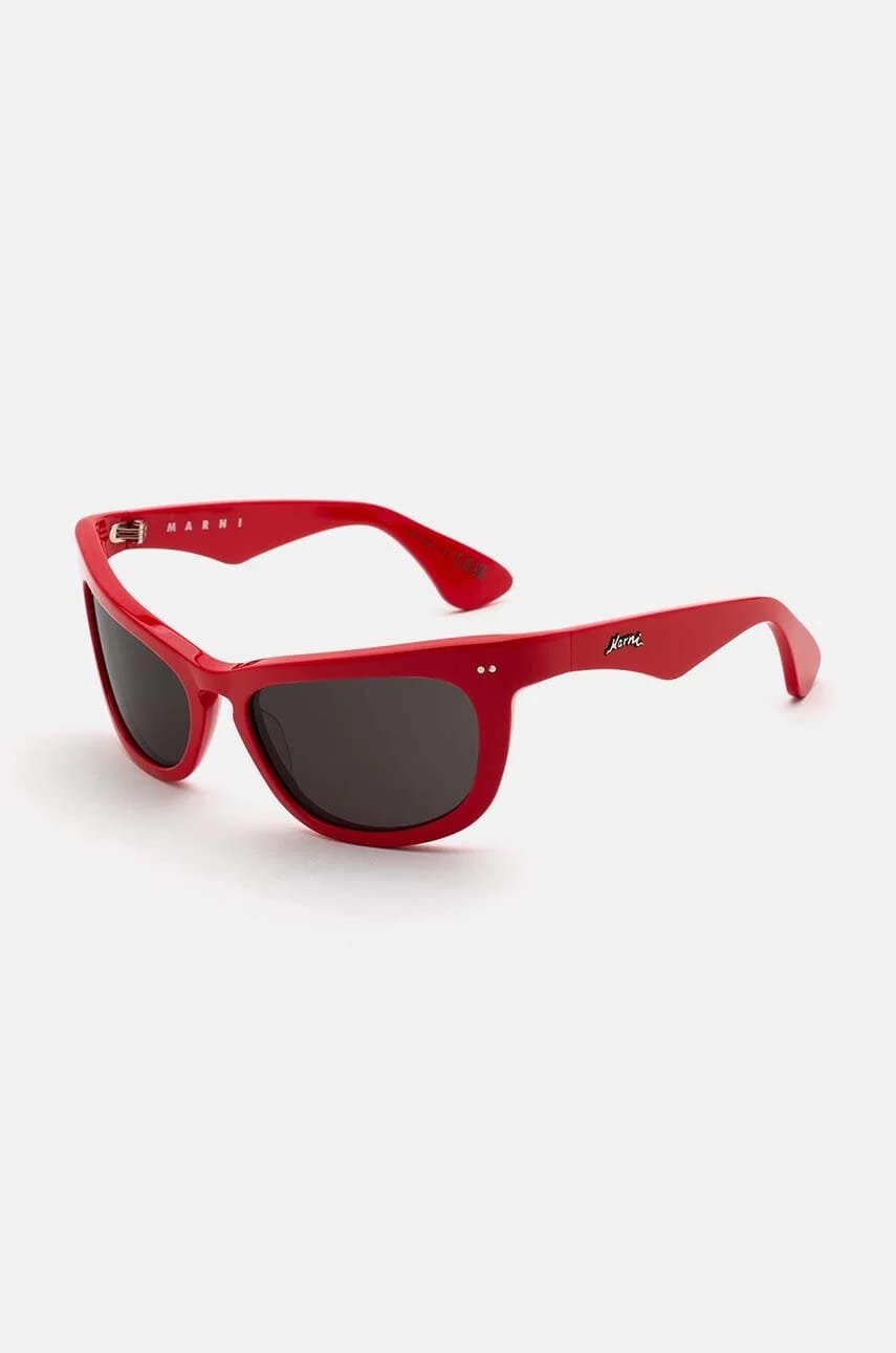 солнцезащитные очки Isamu Solid Red