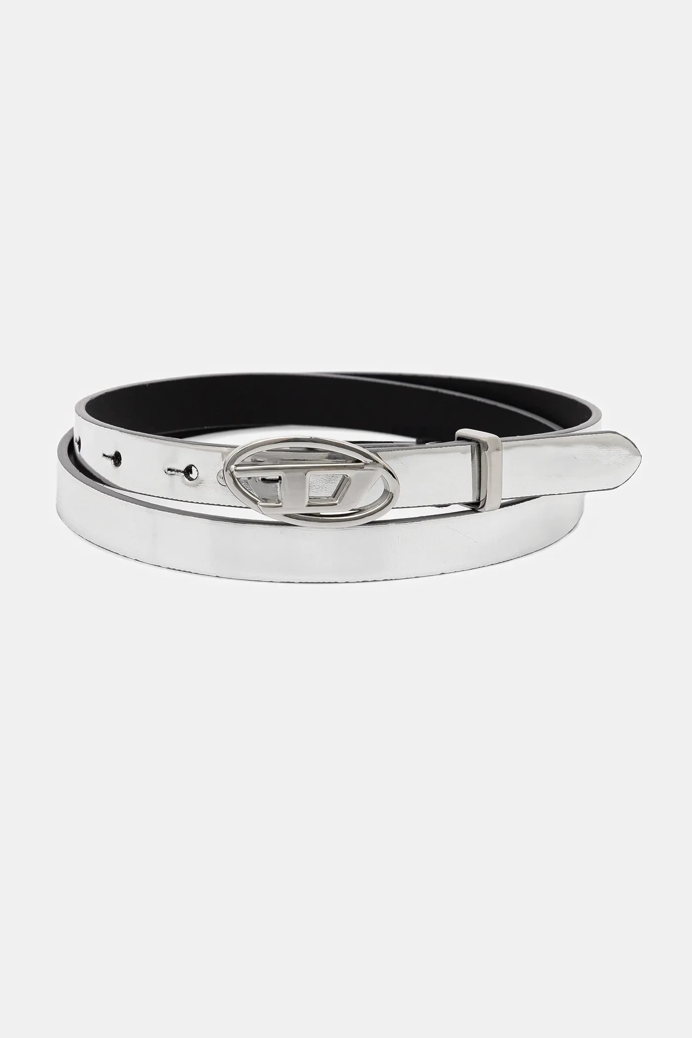 Кожаный ремень OVAL D-LOGO B-1DR