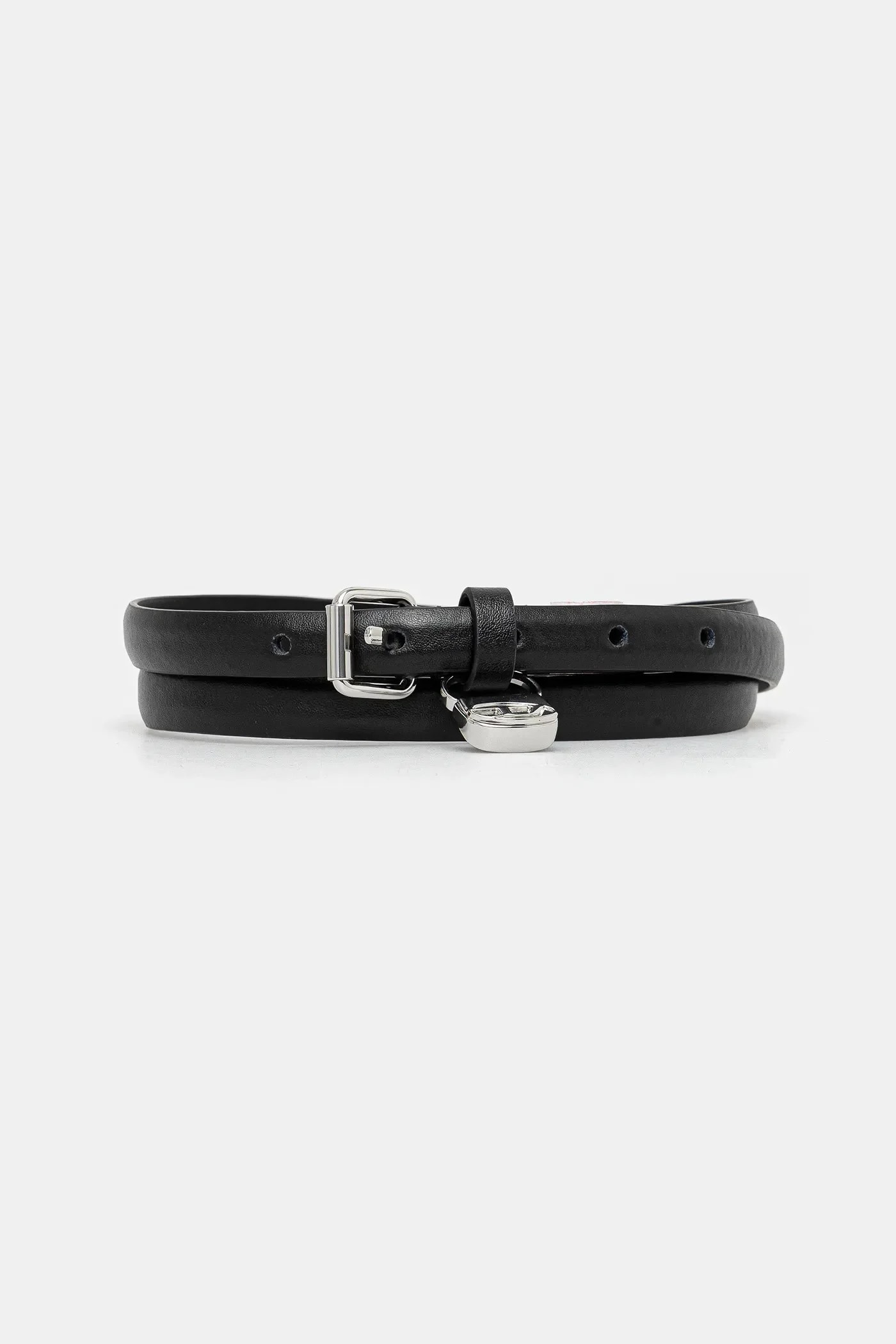 Кожаный ремень Diesel ЛОГОТИП B-CHARM HIP