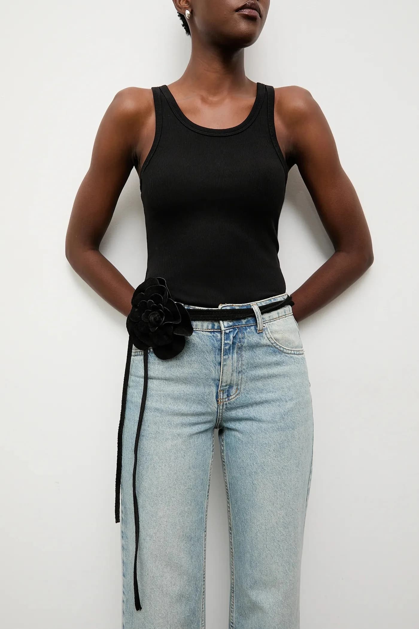 Замшевый ремень