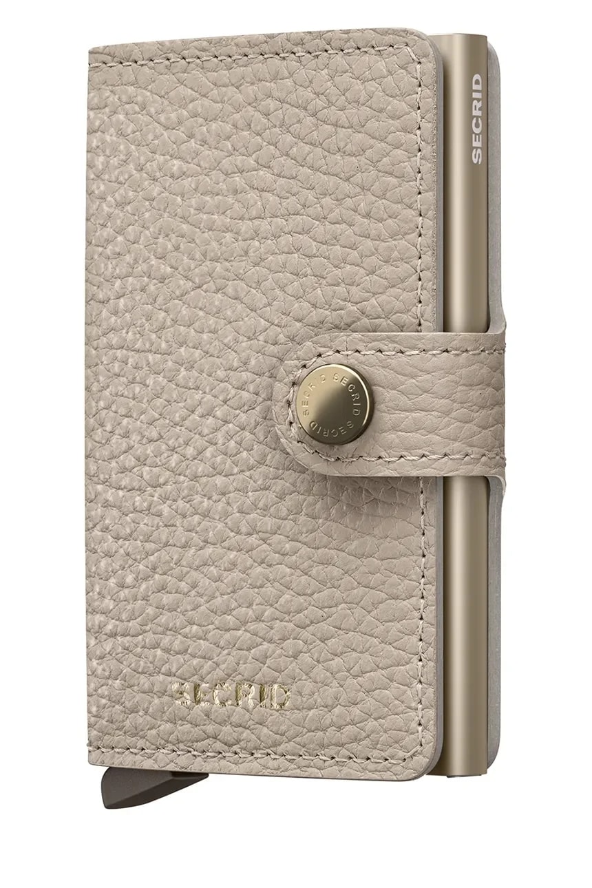 кожаный кошелек PEBBLE
