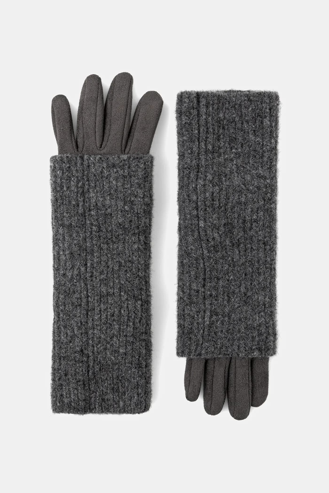 Перчатки из смесовой шерсти