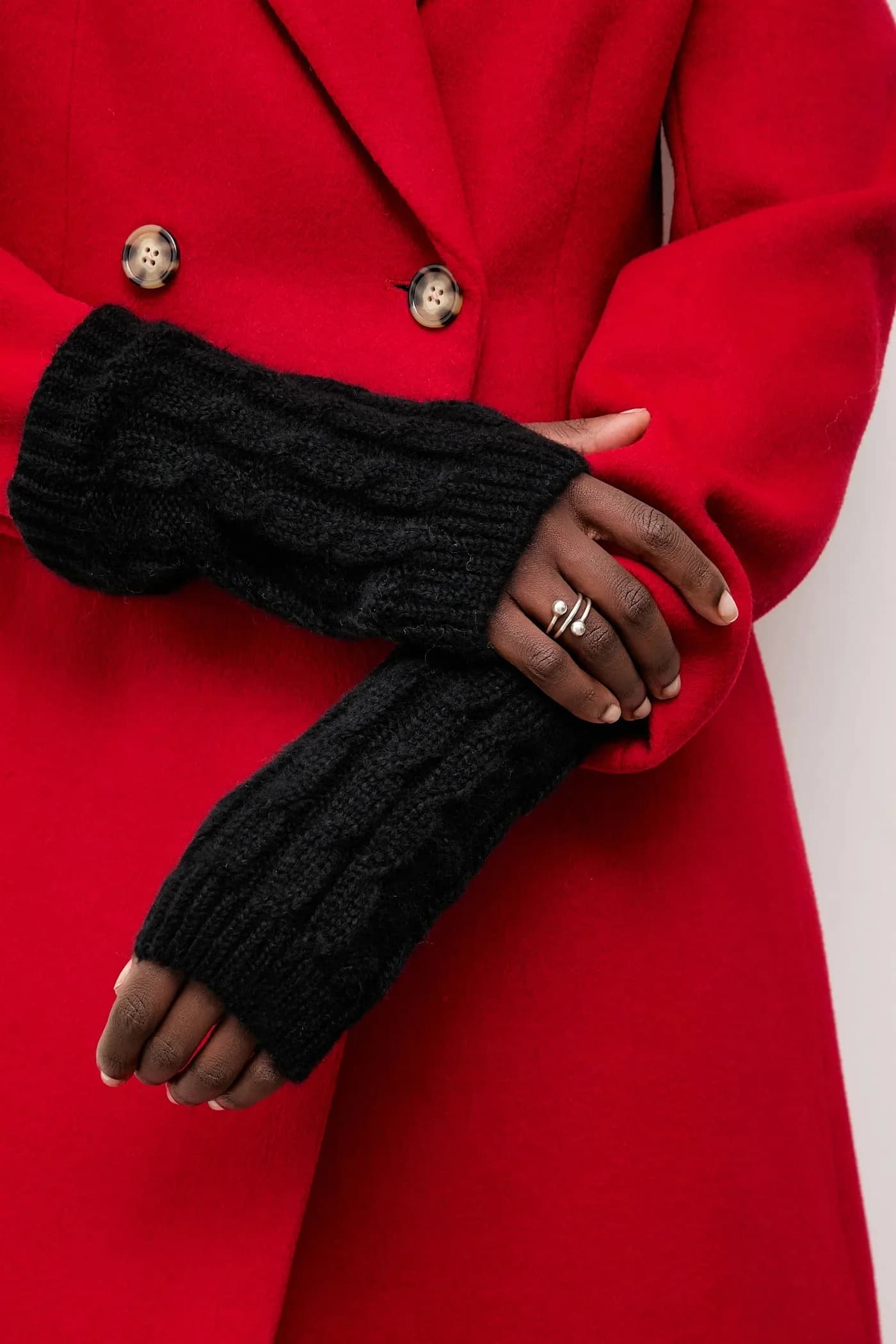 Шерстяные перчатки