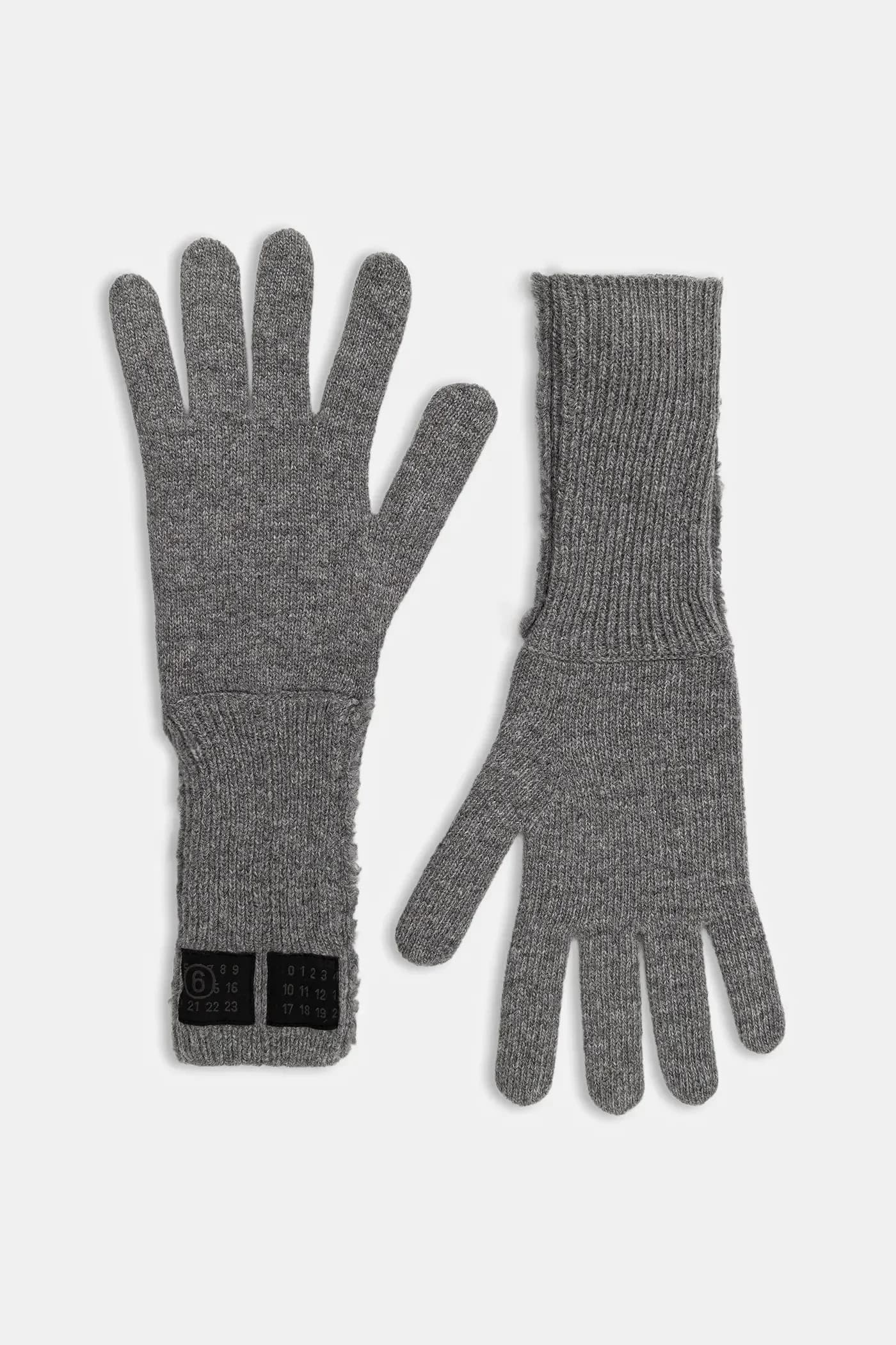 Перчатки с добавлением шерсти