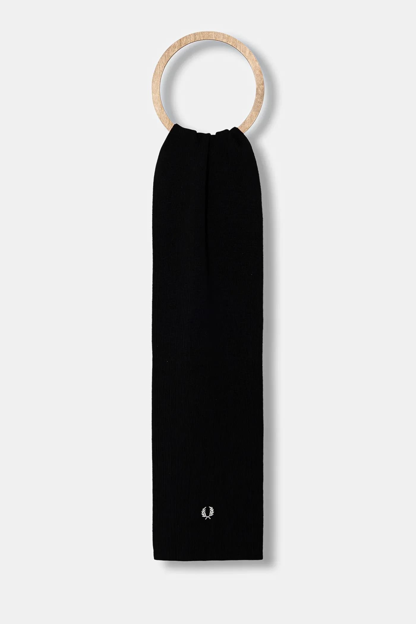 Шарф с шерстью