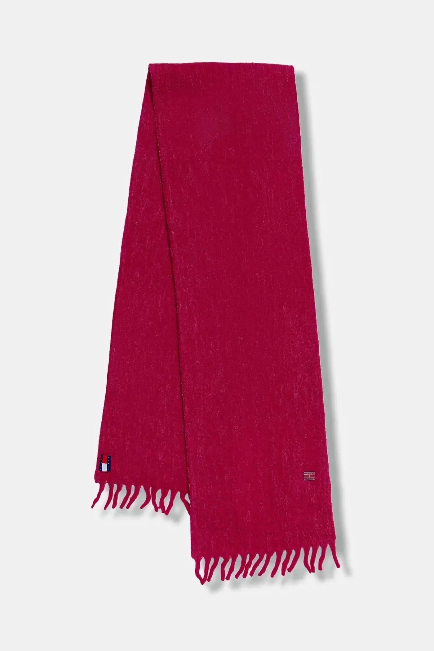 Шарф с шерстью