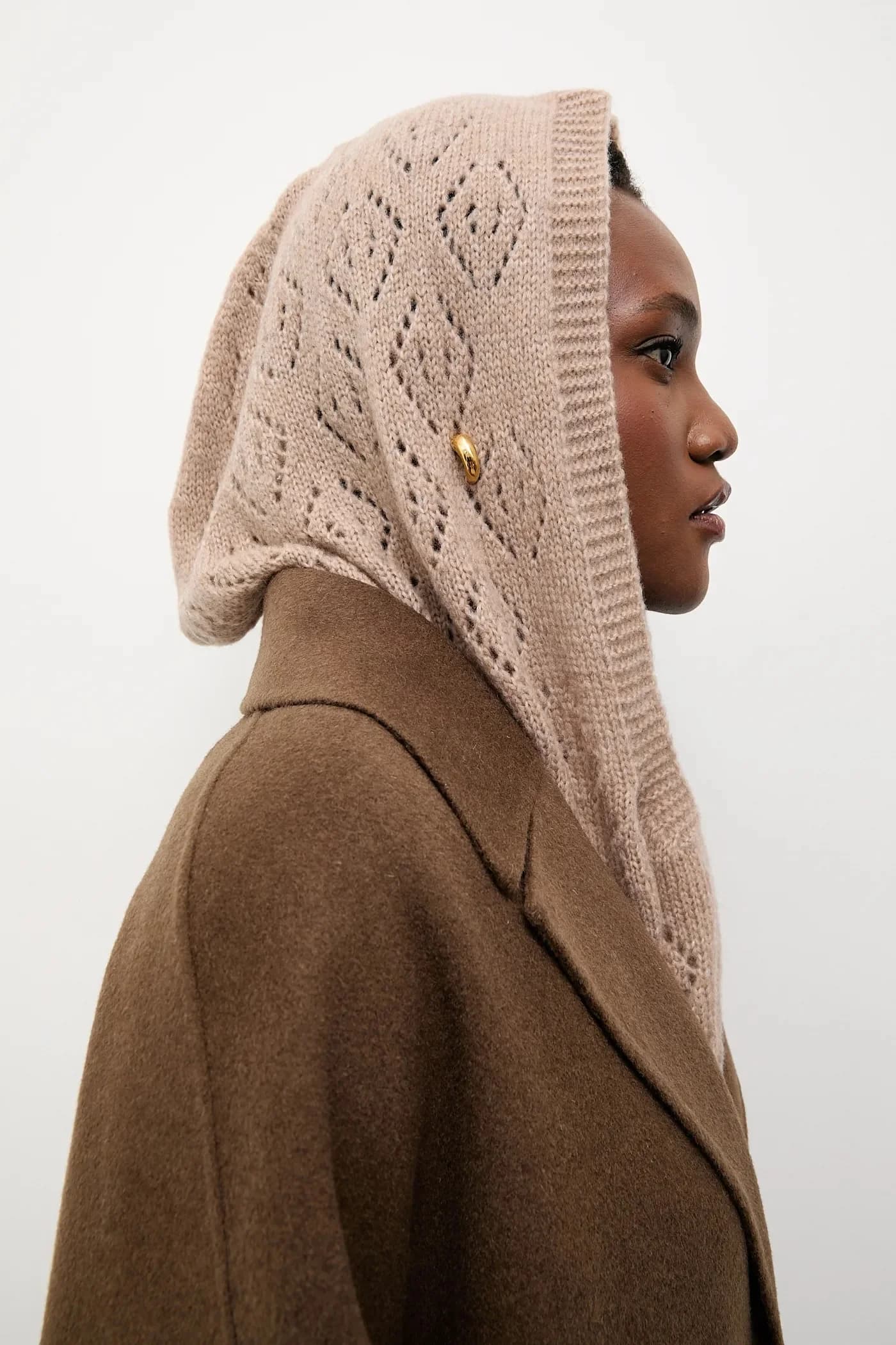 Утеплитель для шеи из шерсти мериноса.