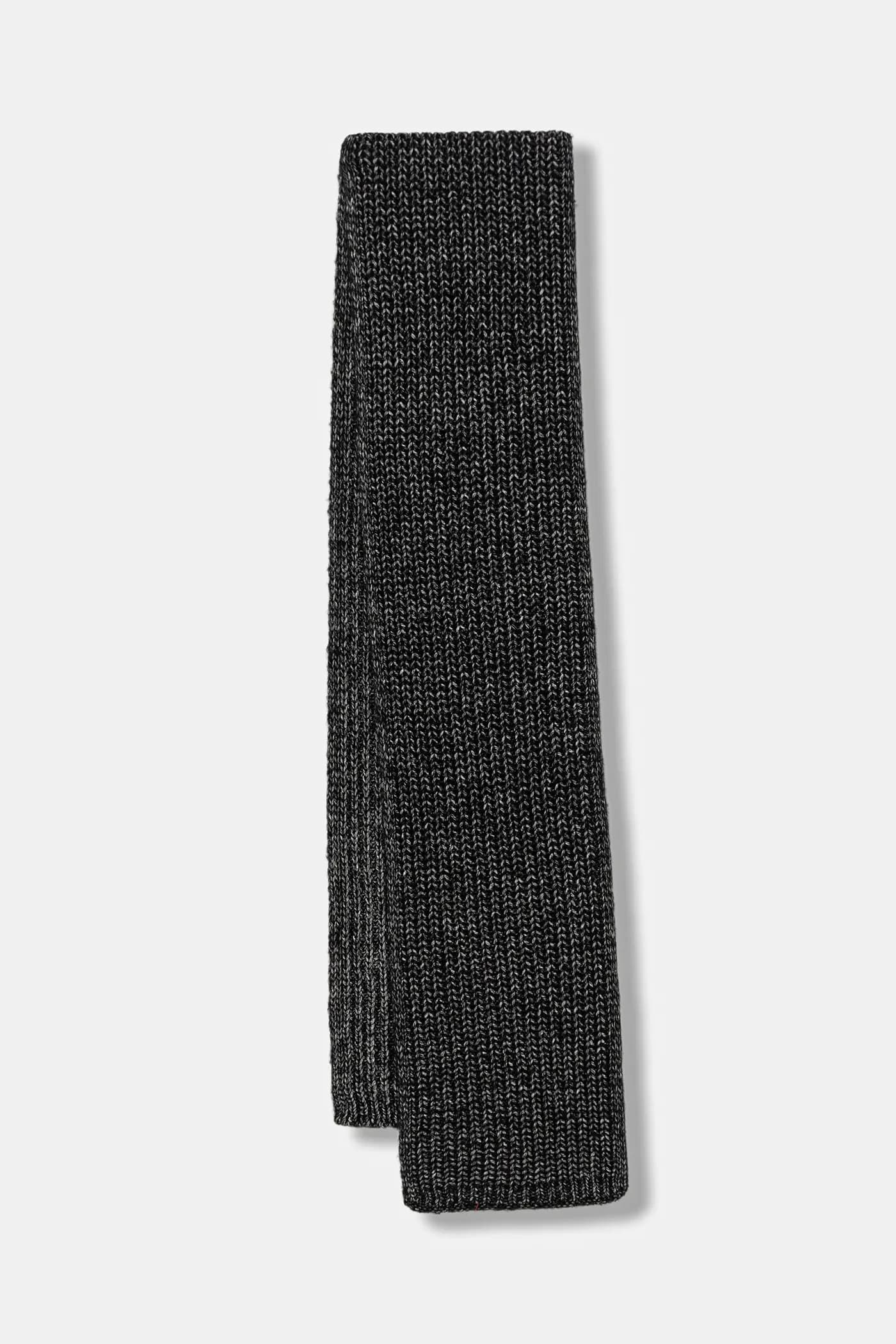 Шарф с шерстью