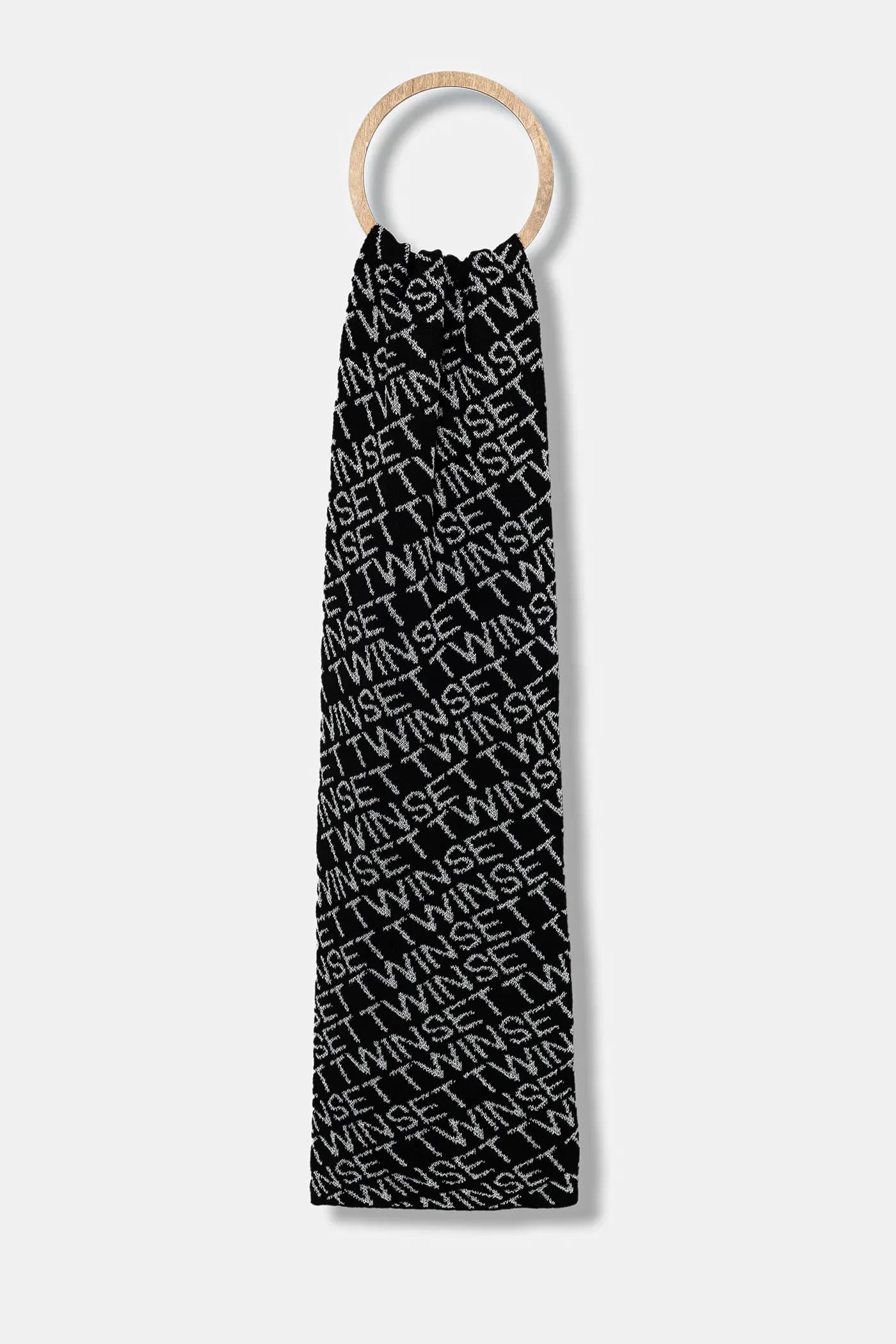 Шарф из смесовой шерсти