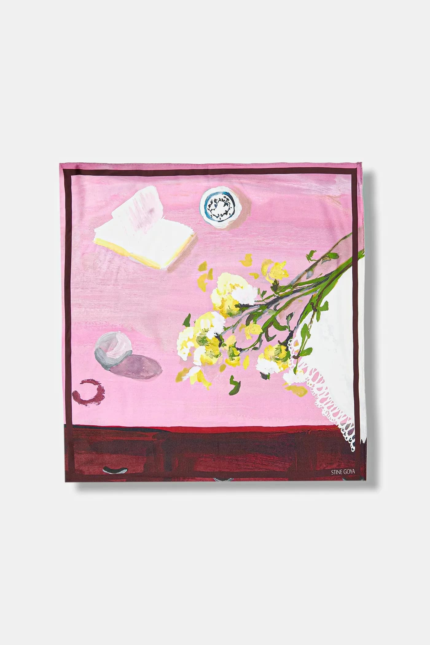 Шелковый шарф