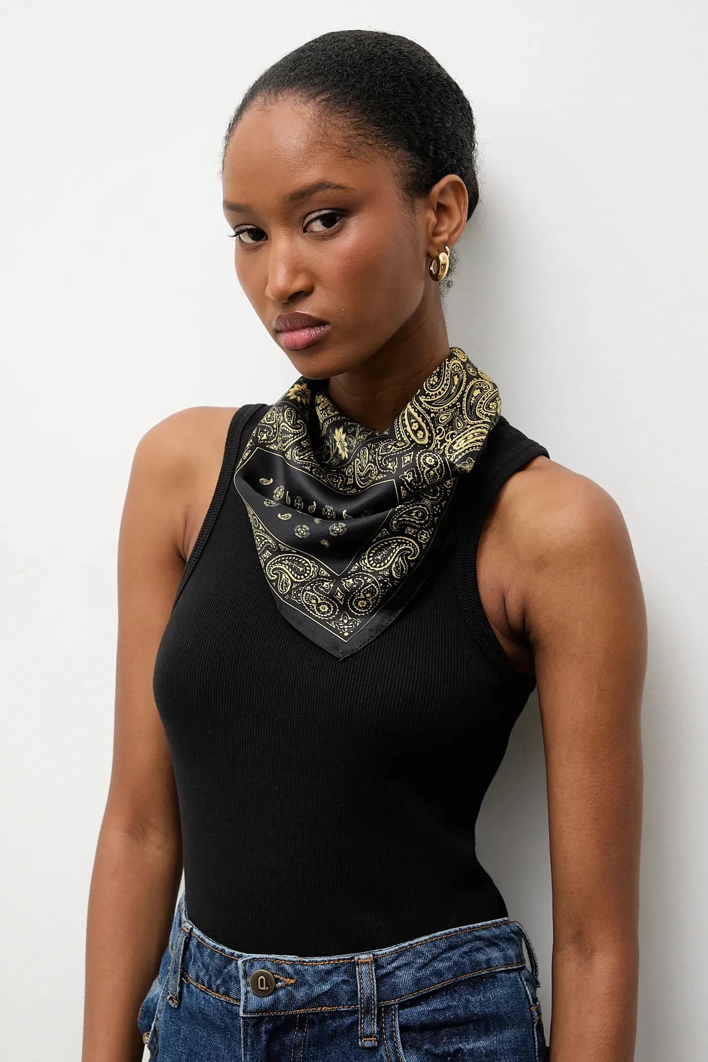 Шелковый шарф