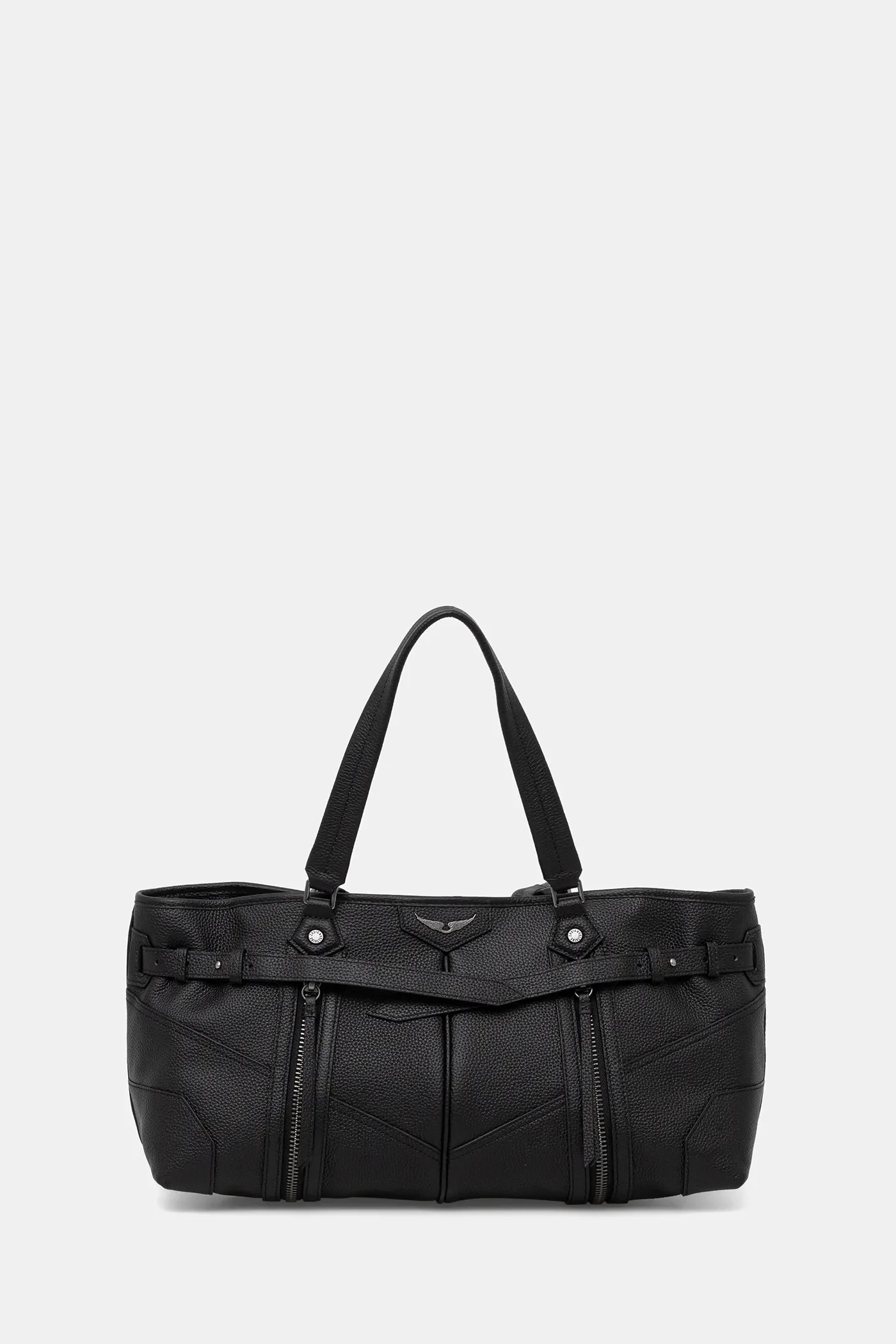 Кожаная сумка SUNNY SHOPPER GRAINED LEATHER