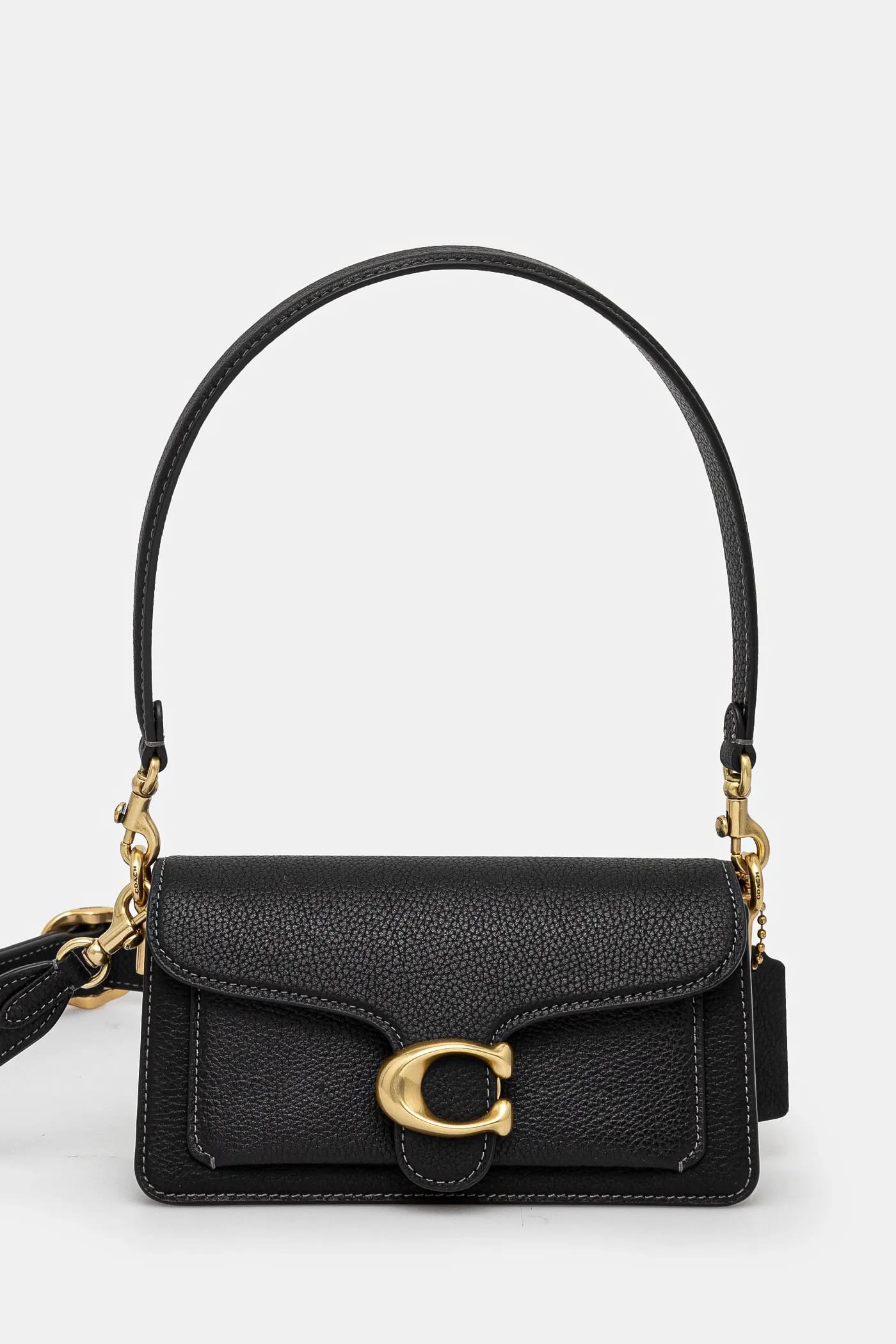 Кожаная сумка через плечо Tabby Bag 20 черная для женщин