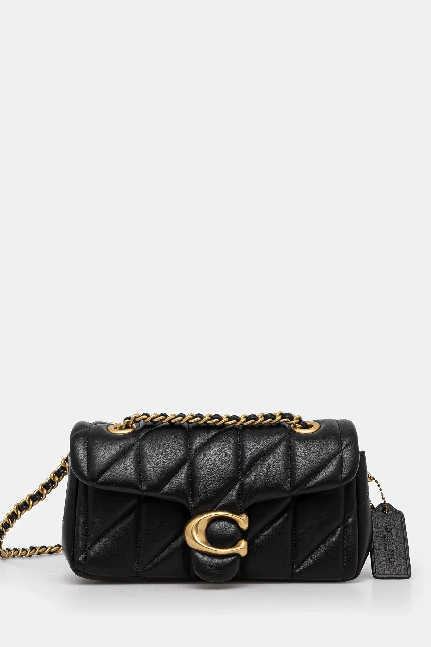 Сумочка из полосатой кожи