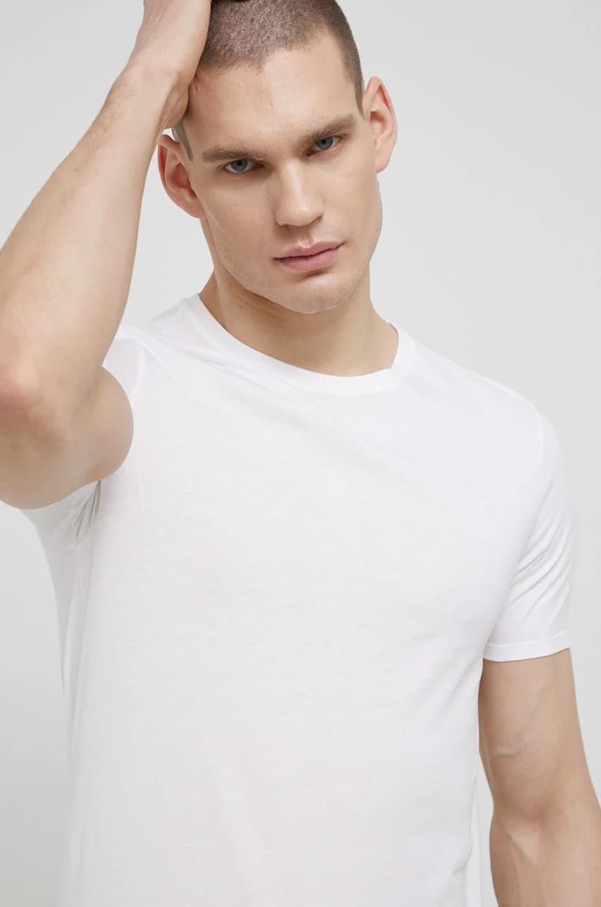 Хлопковая пижамная футболка