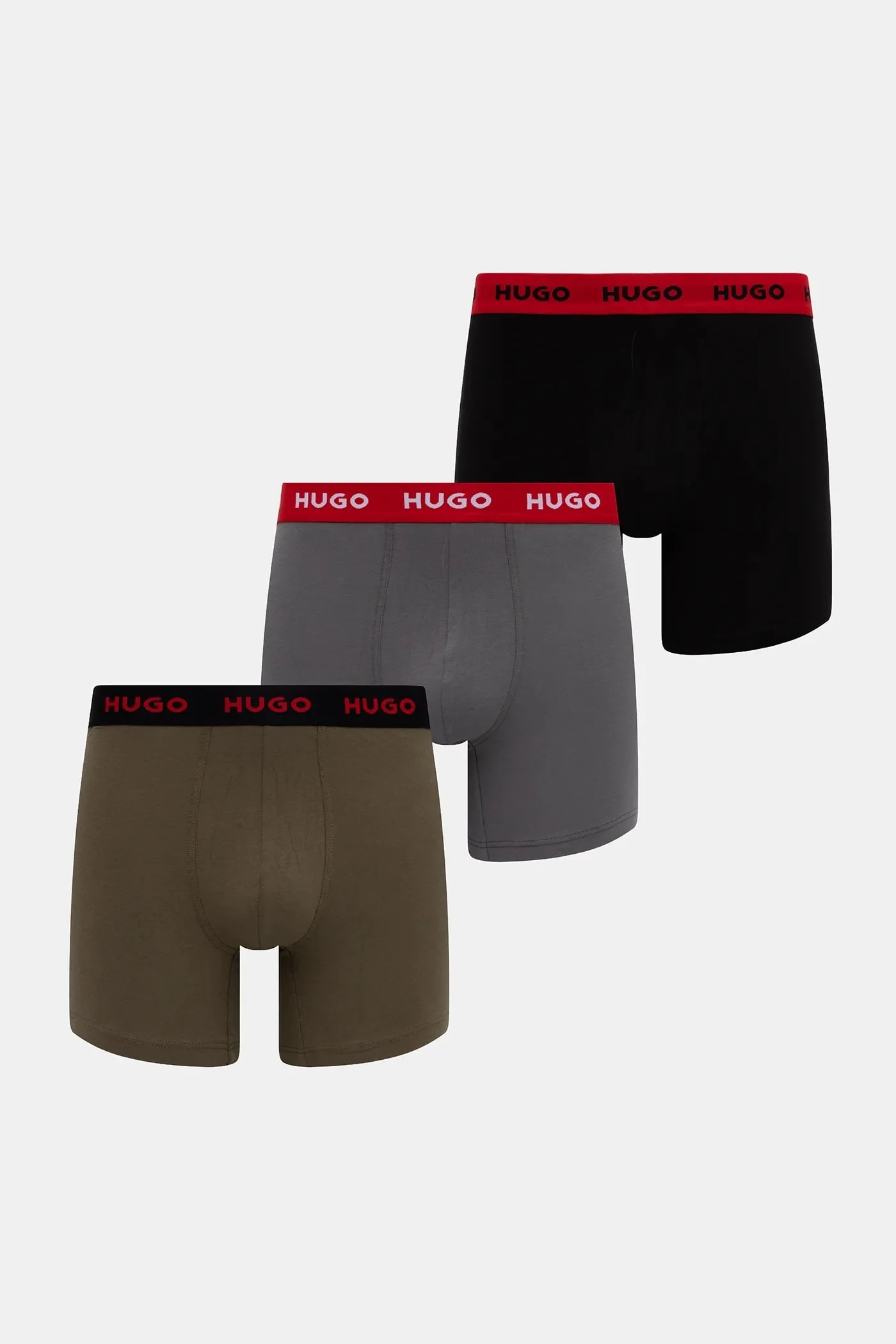 Мужские боксеры из хлопка с эластаном BOXERBR TRIPLET PACK, 3 шт.
