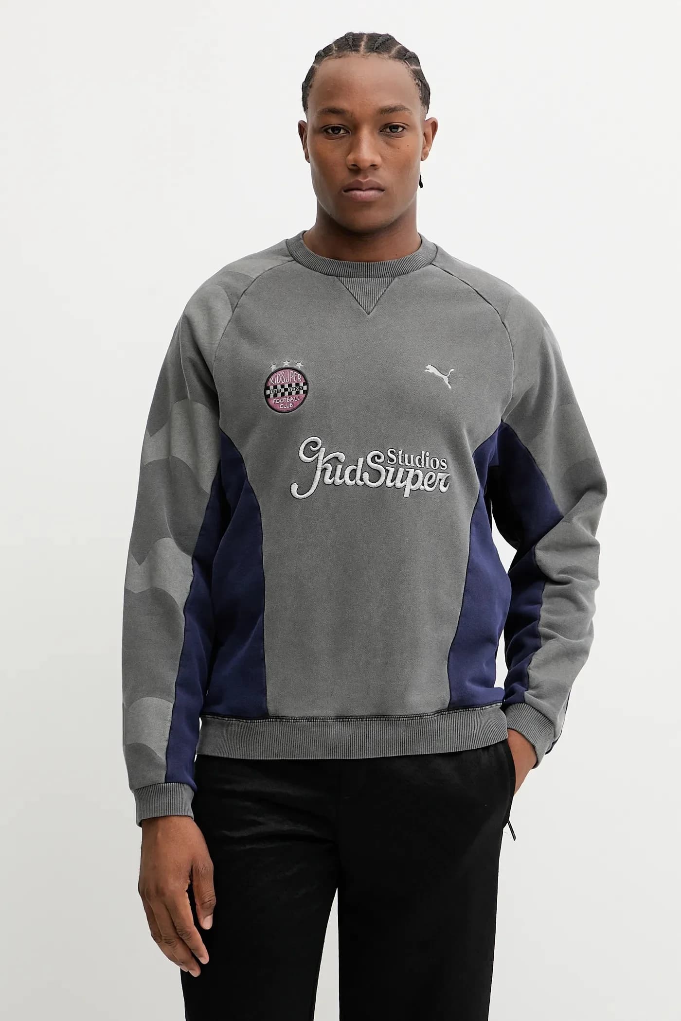 Хлопковая толстовка Puma x KIDSUPER