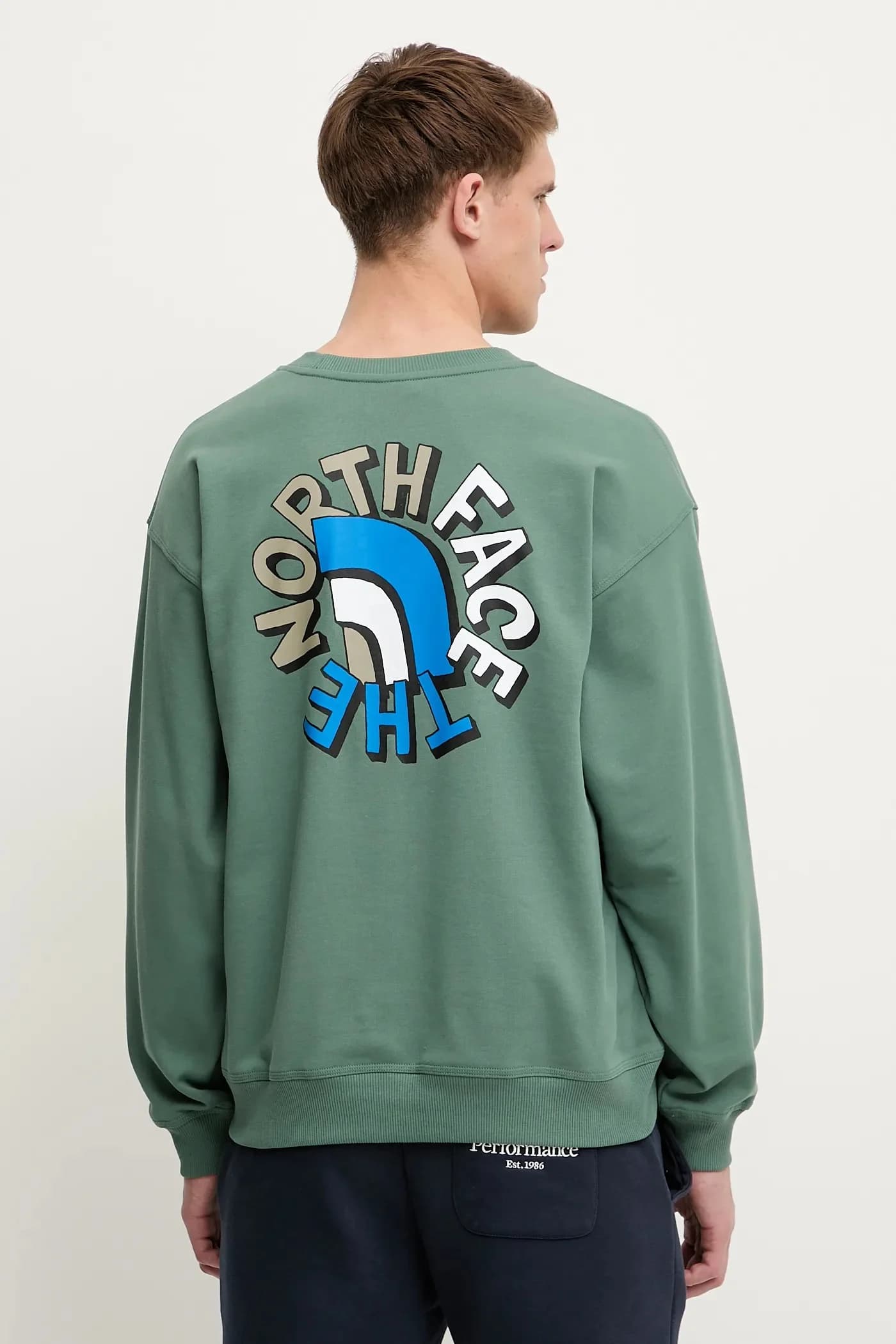 Хлопковая толстовка Nuptse оверсайз