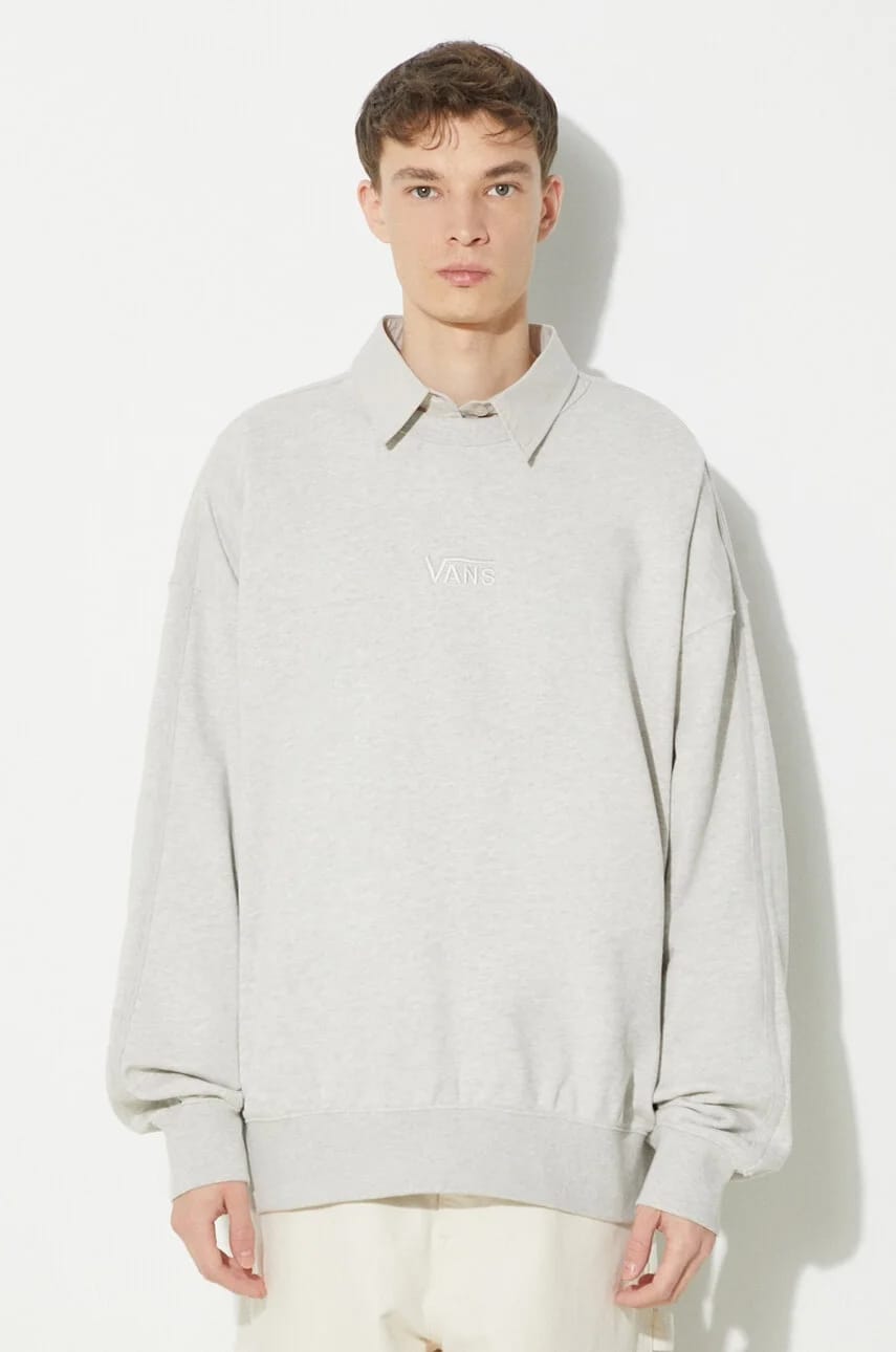 Хлопковая толстовка Premium Standards Crew Fleece LX
