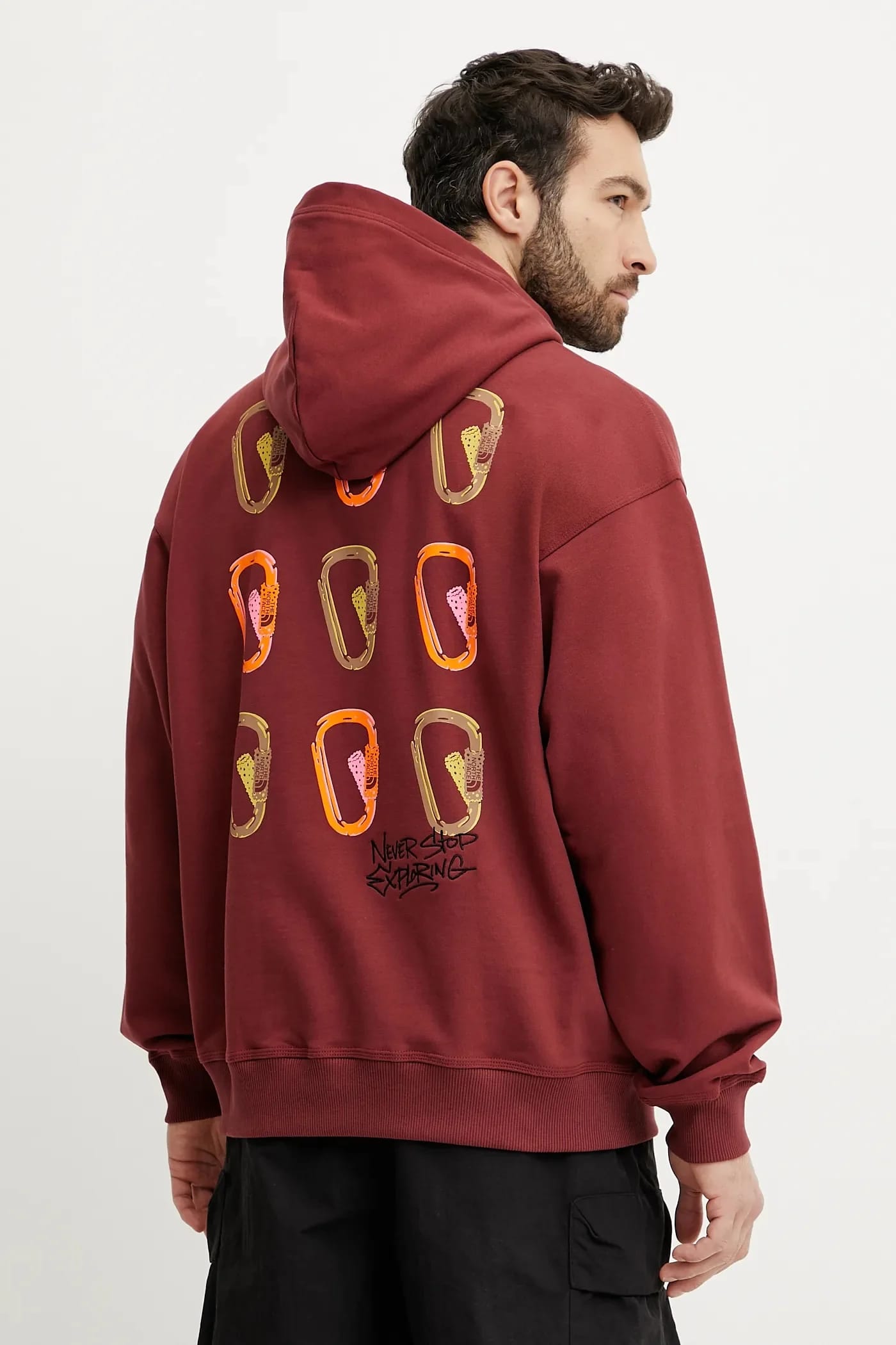 Хлопковая толстовка Nuptse оверсайз