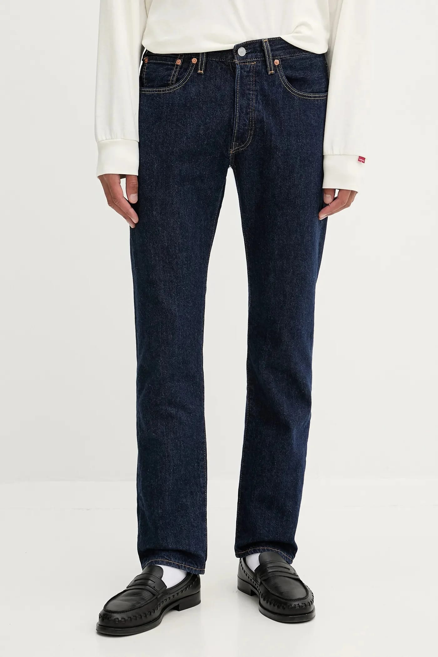 501® джинсы LEVIS®ORIGINAL FIT военно-морской для мужчин