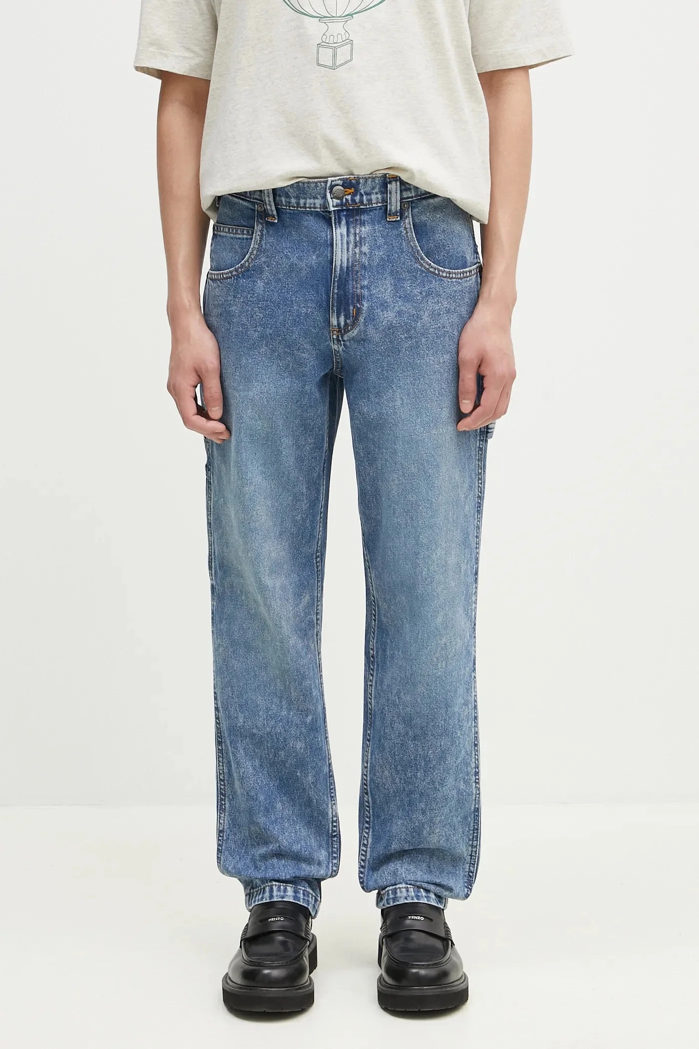 Джинсы Garyville Denim Rinsed Blue W/ Fade