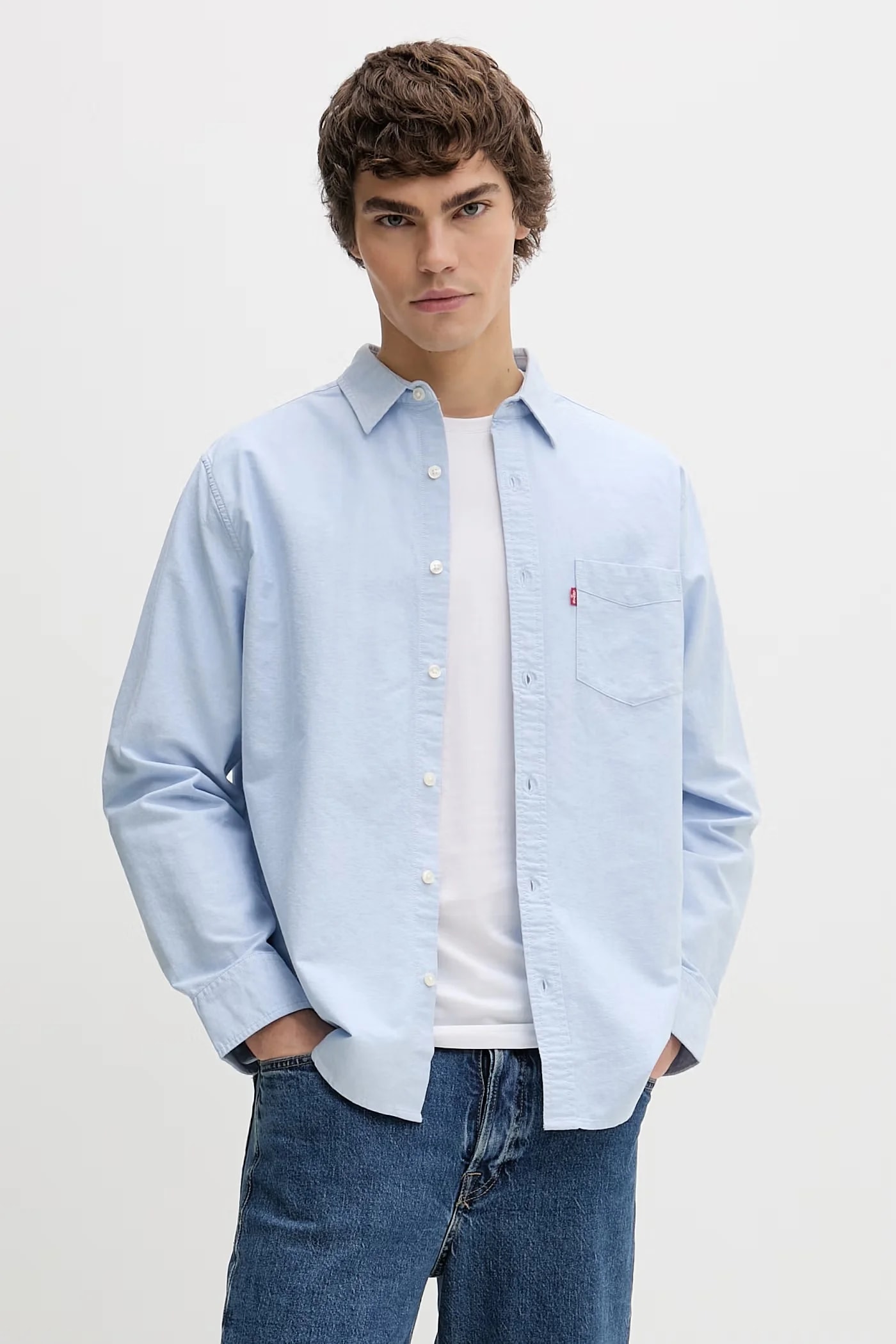 SUNSET 1 POCKET STANDARD мужская хлопковая рубашка