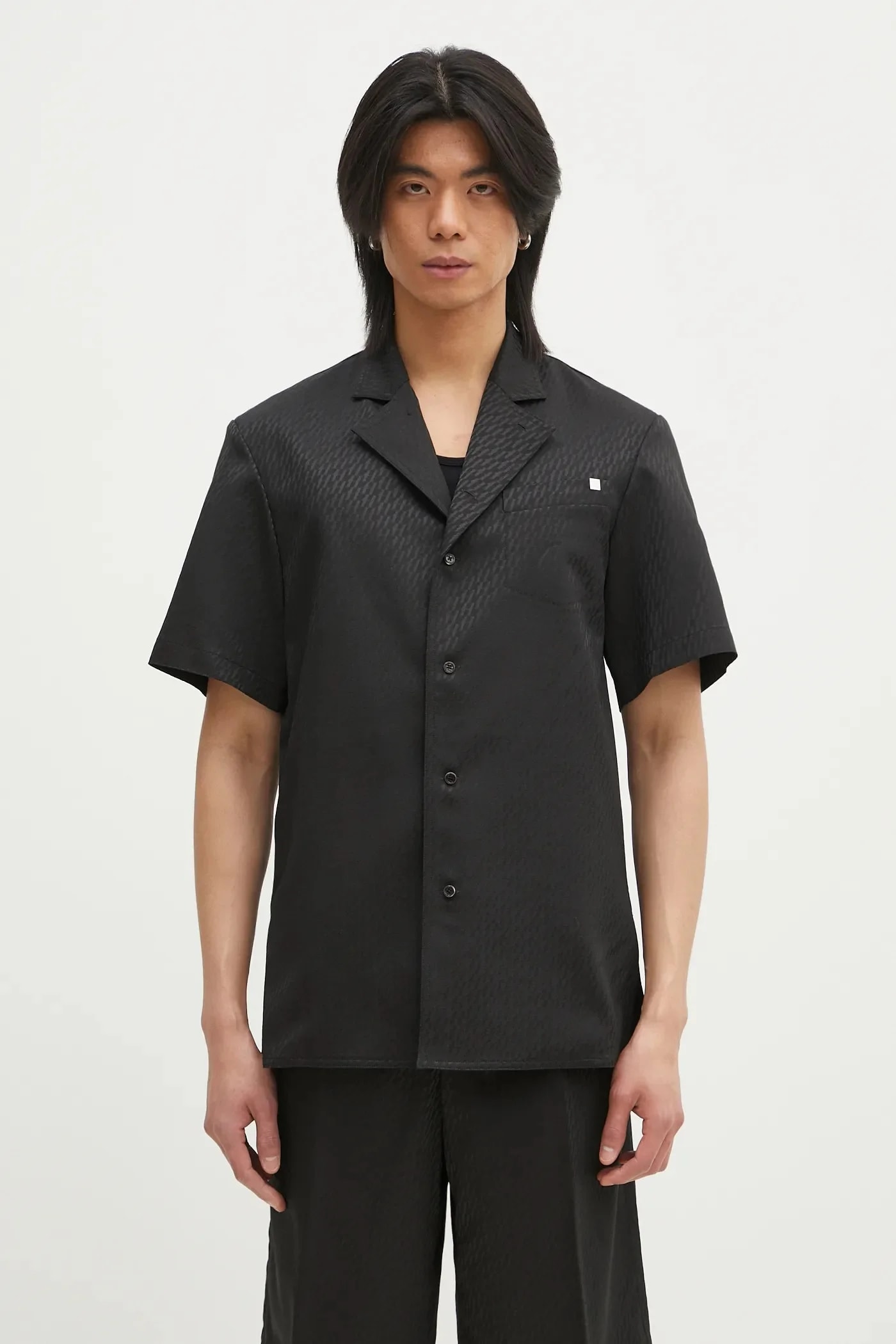 Рубашка Modest Ss Sh.Tonal J из смесовой шерсти