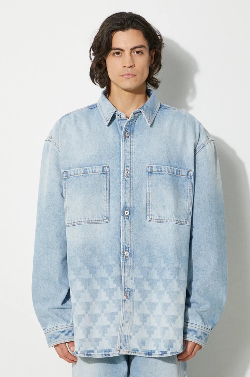 Джинсовая куртка Laser Cross Dnm Overshirt