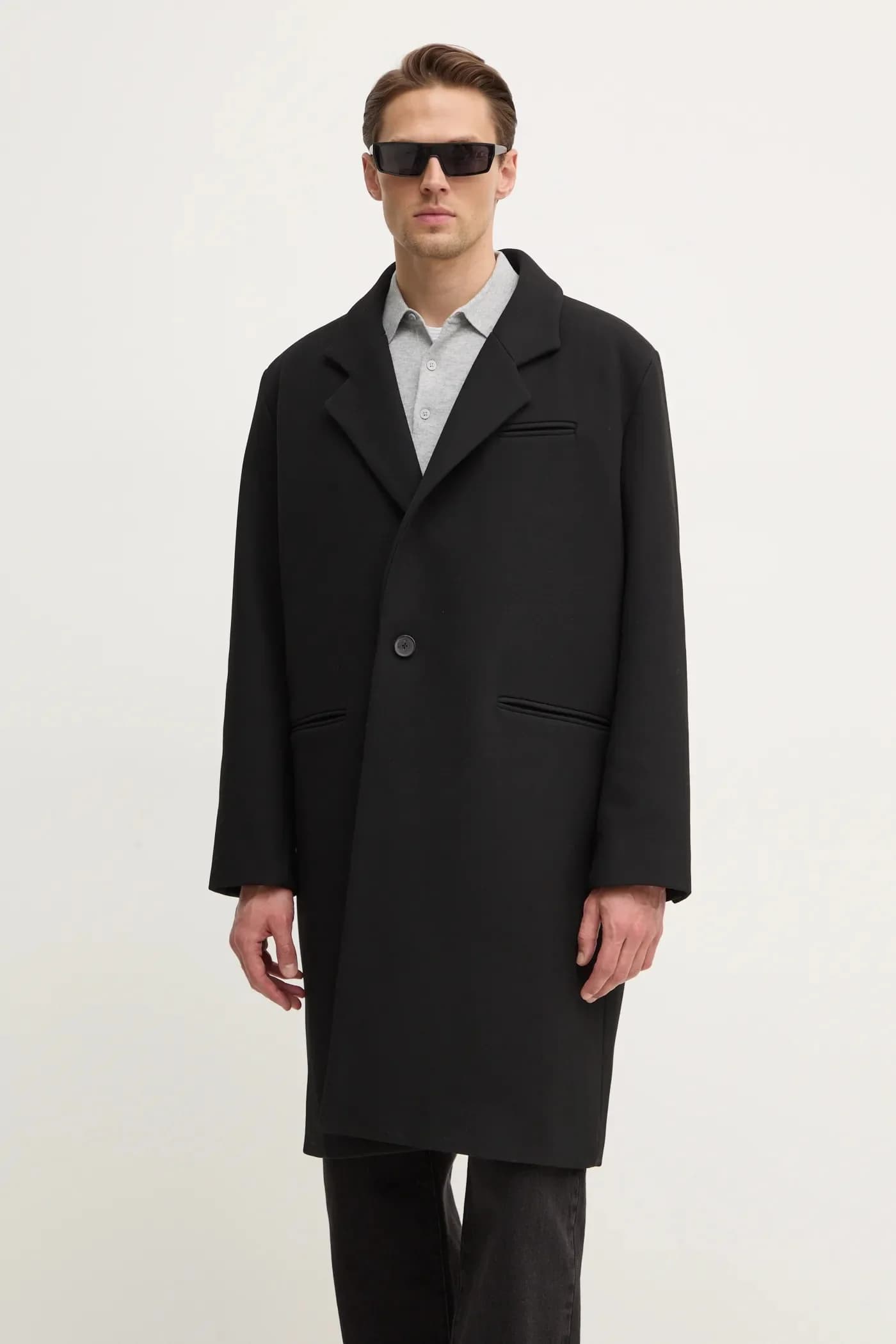 Пальто из смесовой шерсти