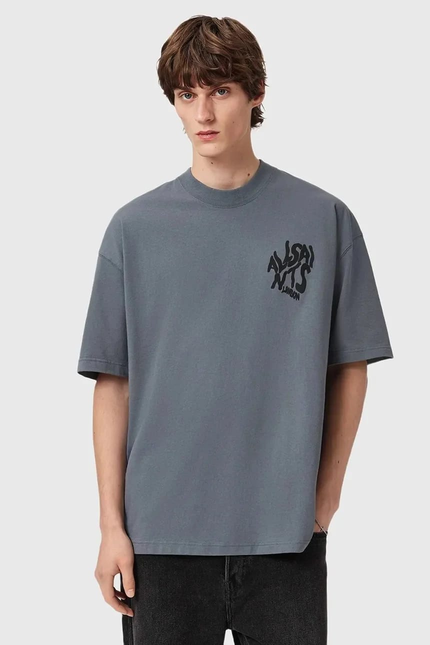 Хлопковая футболка ORLANDO серая для мужчин