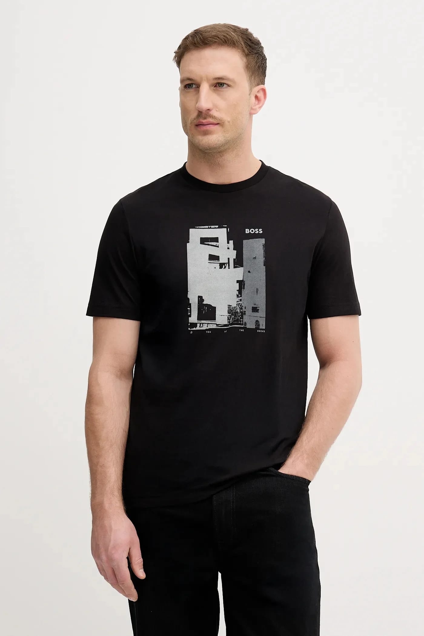 Хлопковая футболка Te_Imprint