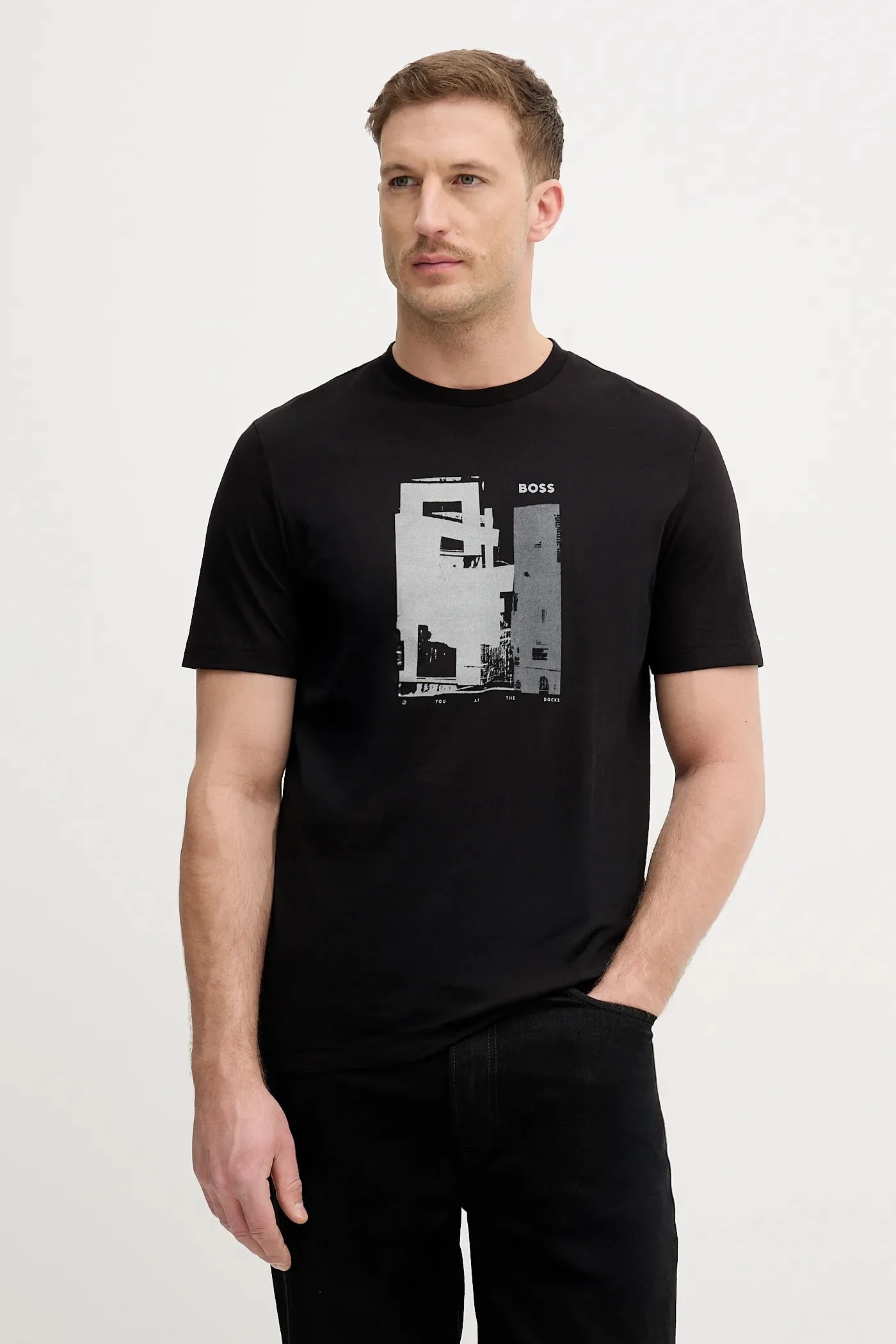 Хлопковая футболка Te_Imprint