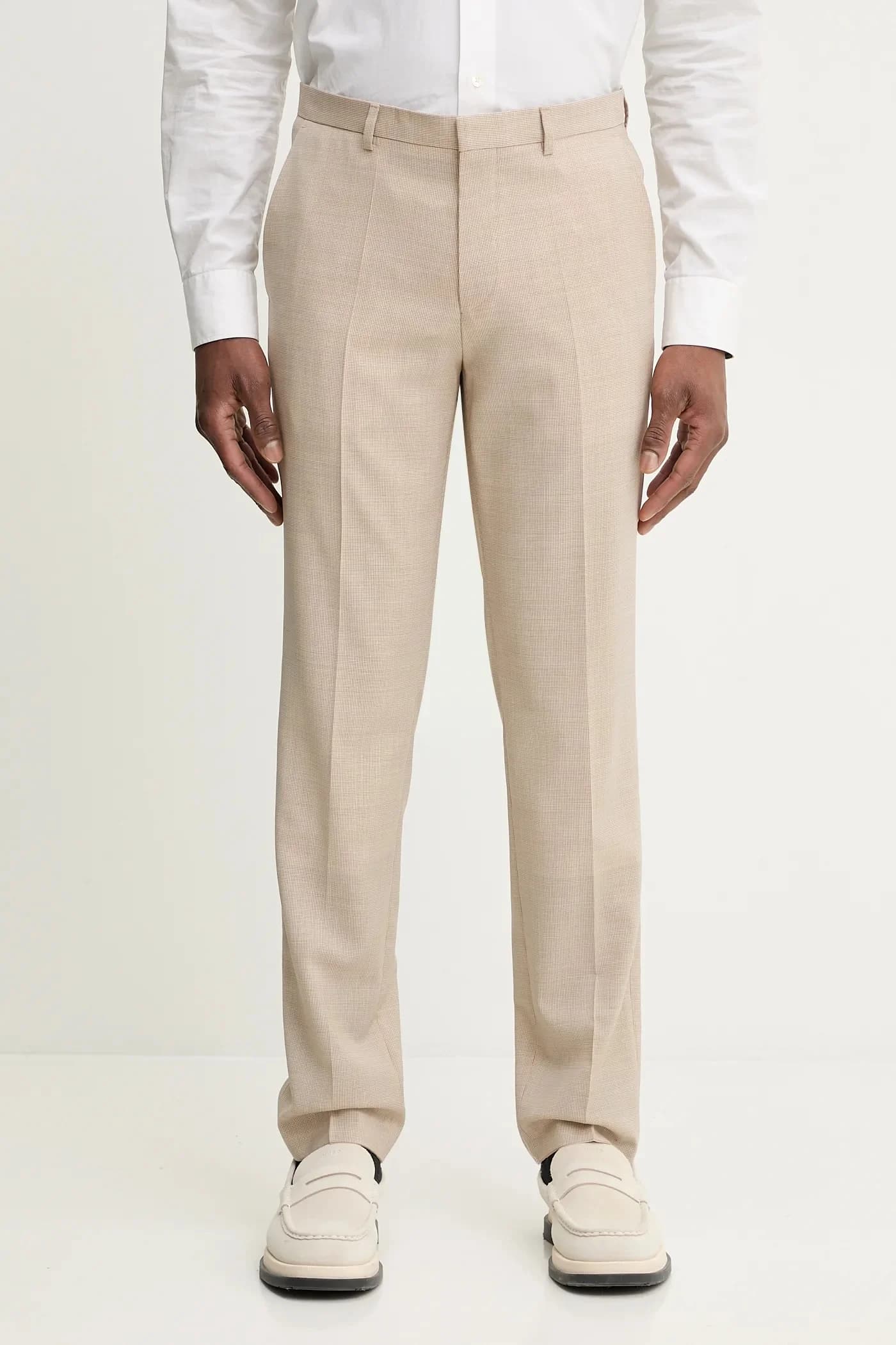 Hesten253X шерстяные брюки