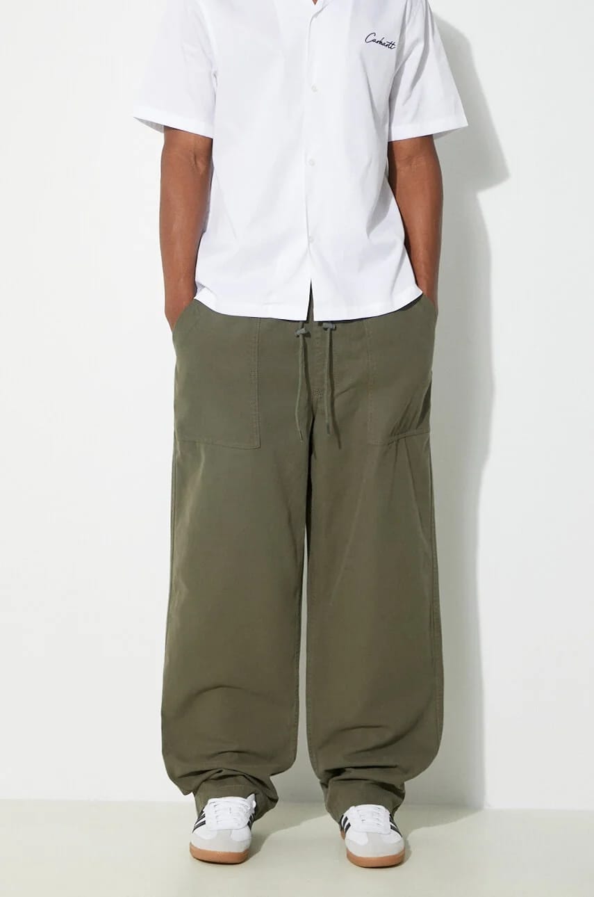 Хлопковые брюки Premium Standards Easy Trouser LX