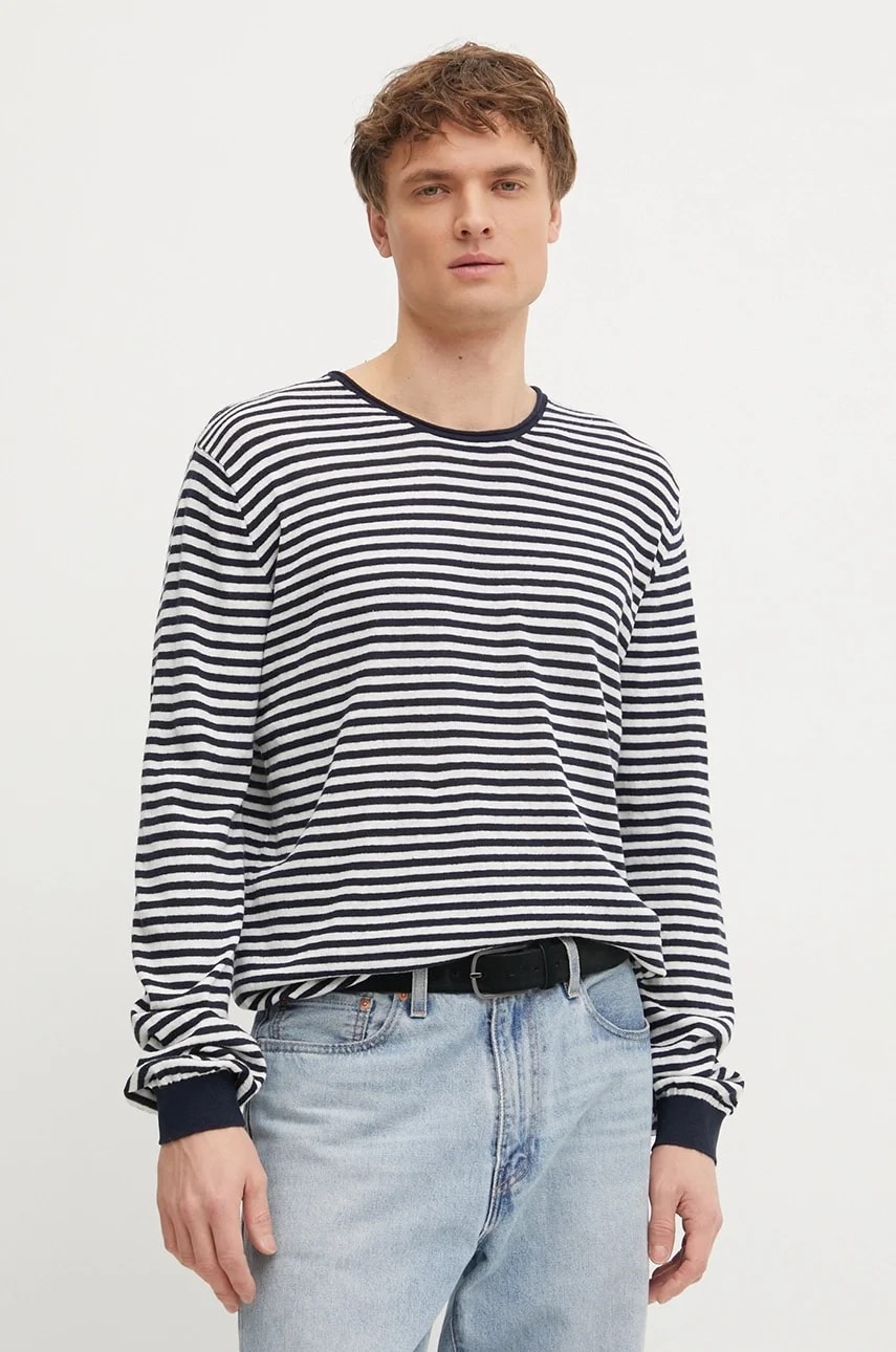 Свитер LAYNE STRIPES из смесового льна