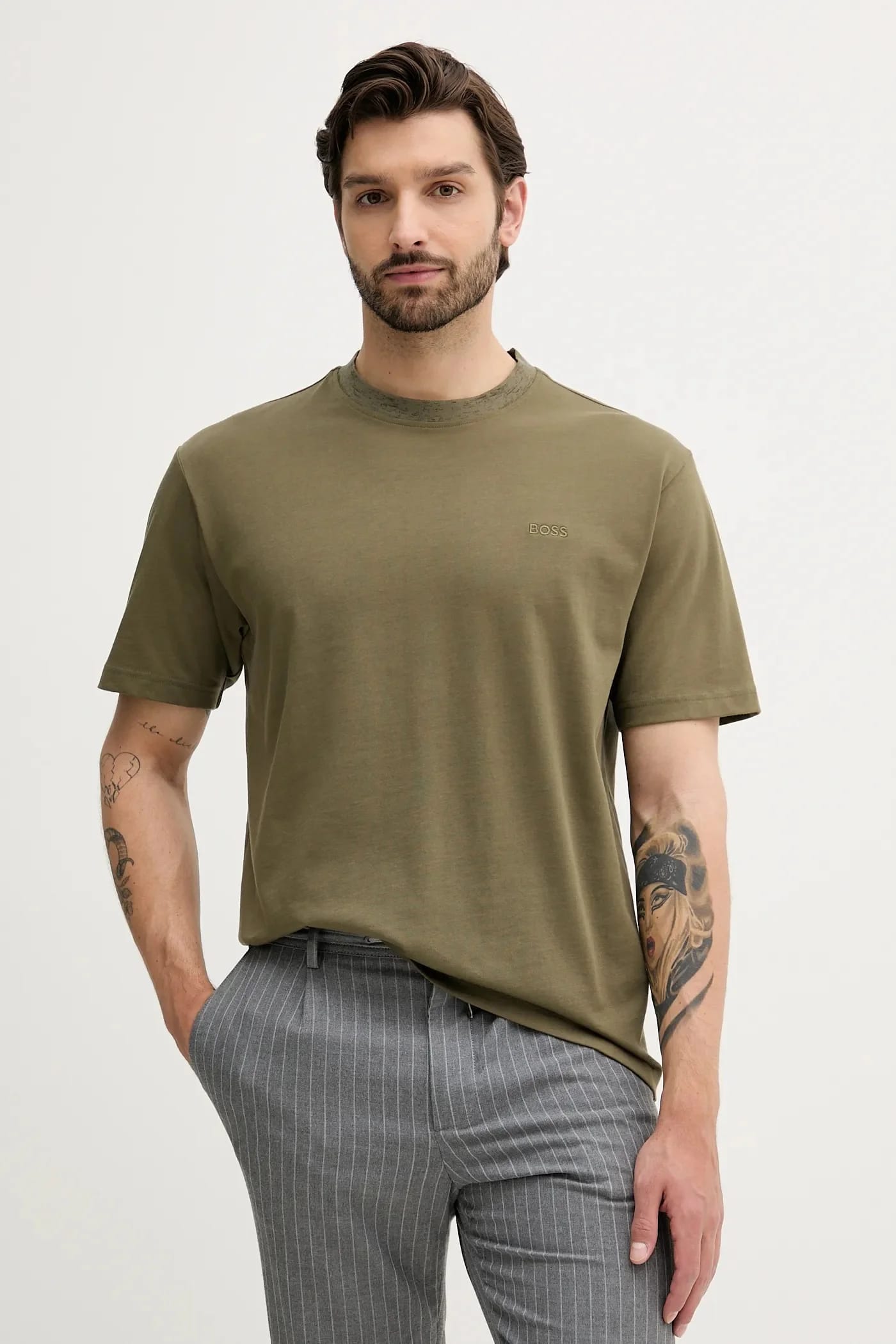 Хлопковая футболка Te_Tirecollar